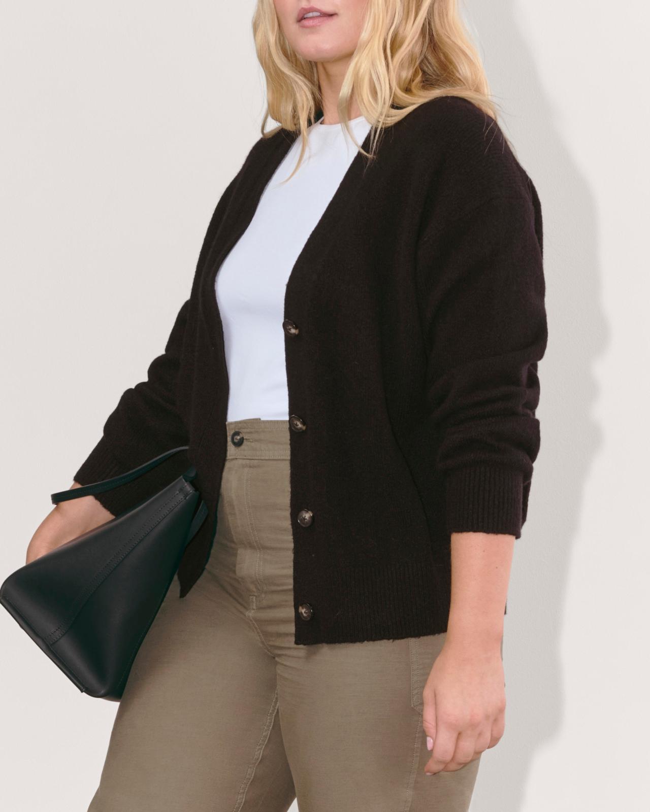Womens Cocoon Cardigan in Plush Cotton by Everlane Product Image