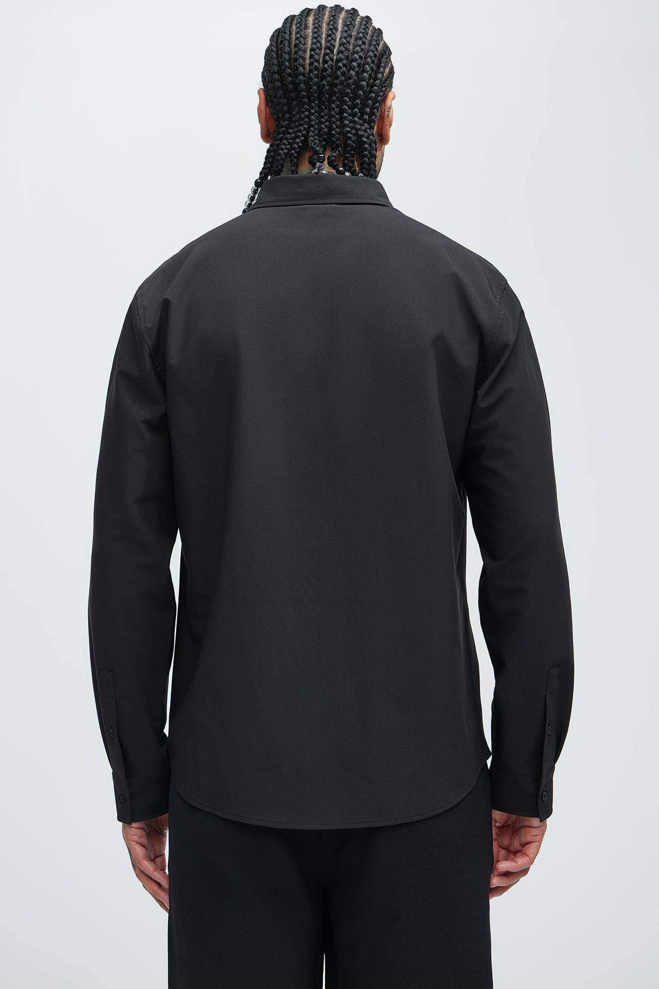 Ivy League Dress Shirt - Black Product Image