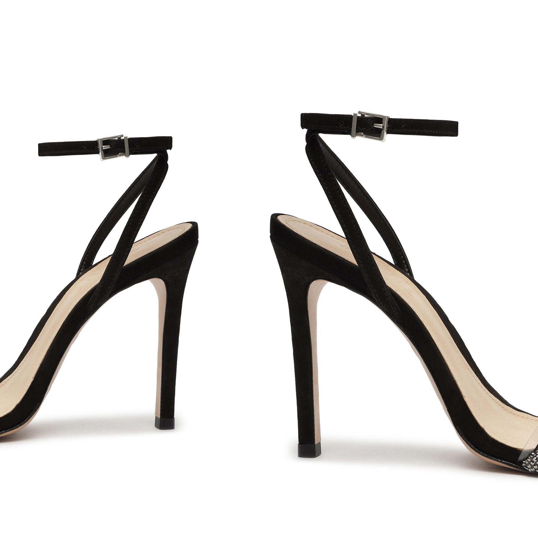 Peaky Nubuck & Vinyl Sandal Female Product Image