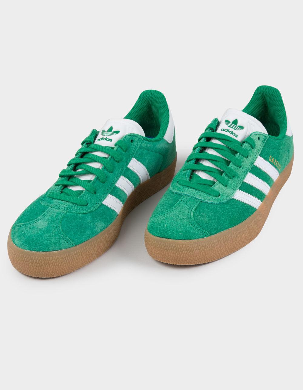 ADIDAS Gazelle ADV Shoes - GREEN/WHITE Product Image