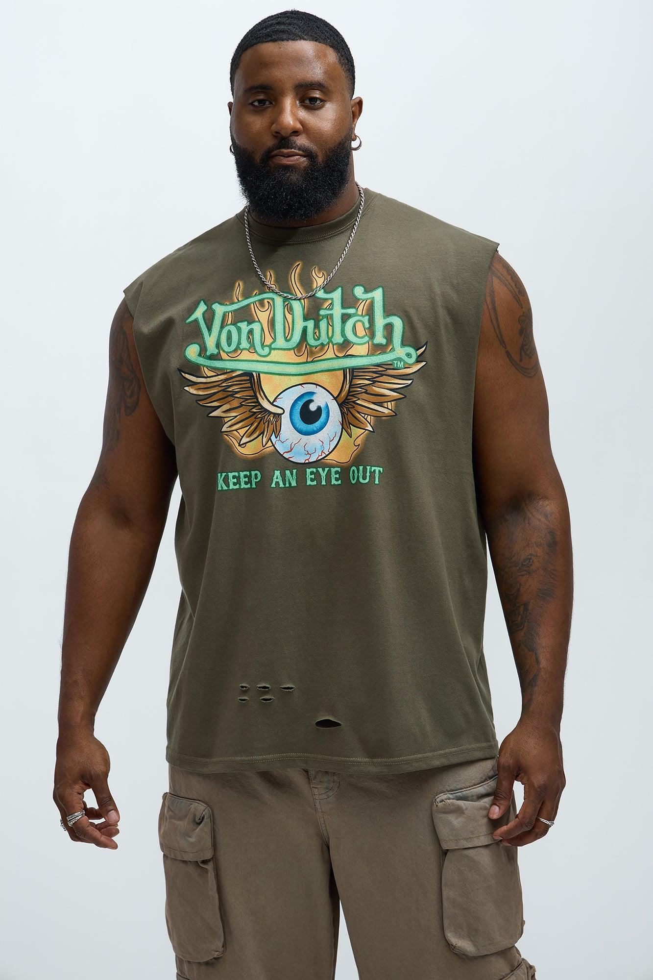 Von Dutch Keep An Eye Out Short Sleeve Tee - Hunter Product Image