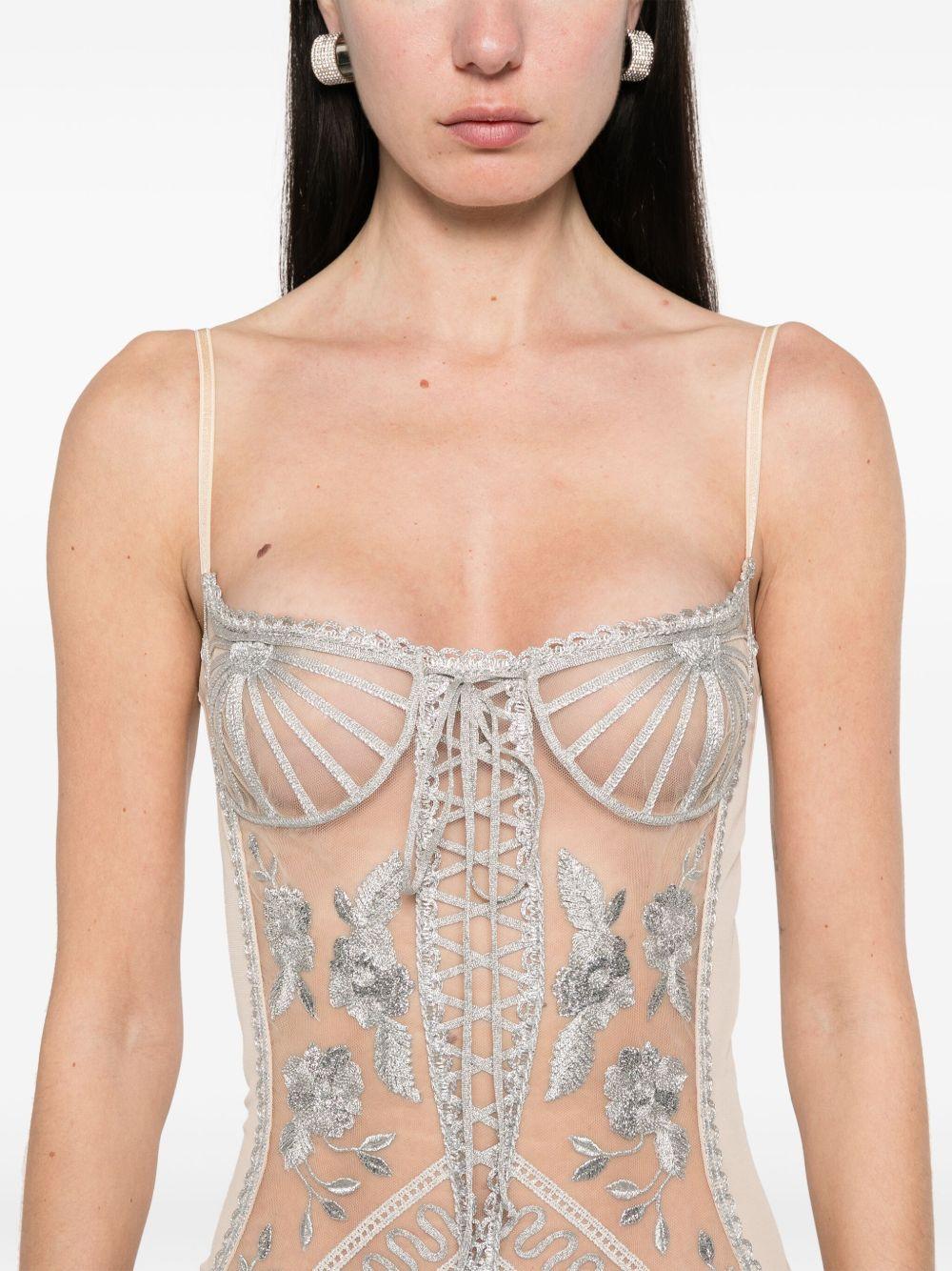 corset mini dress Product Image