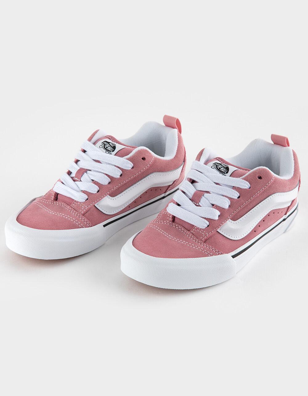 VANS Knu Skool Womens Shoes - PINK Product Image