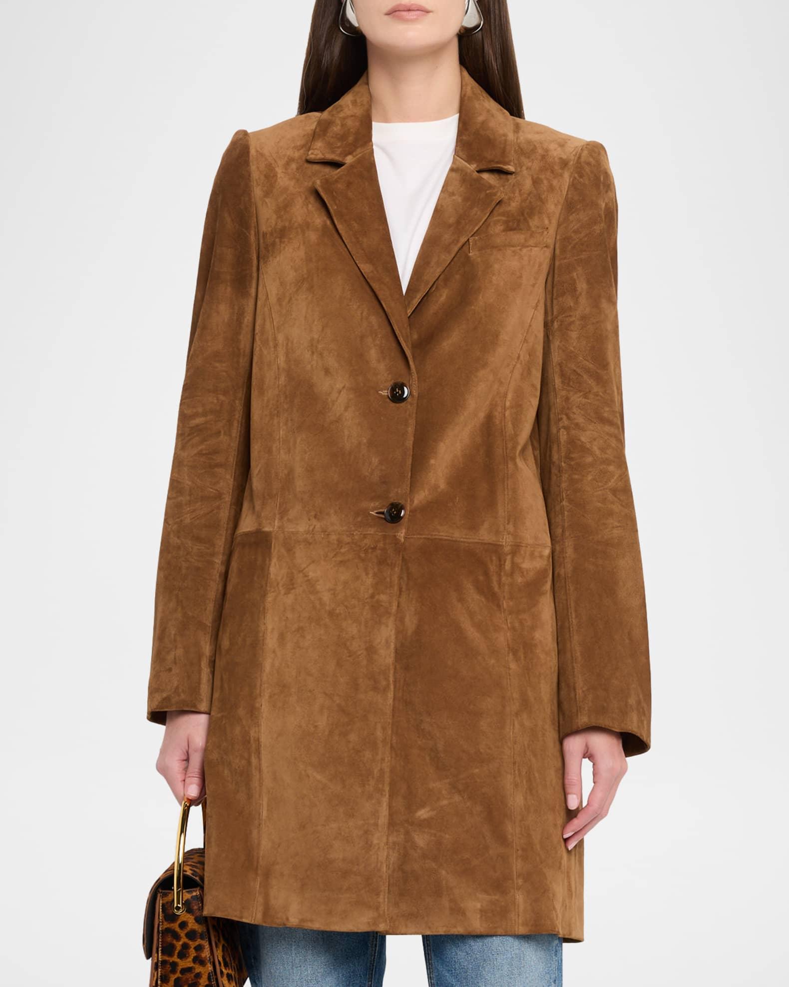Easy Suede Car Coat Product Image