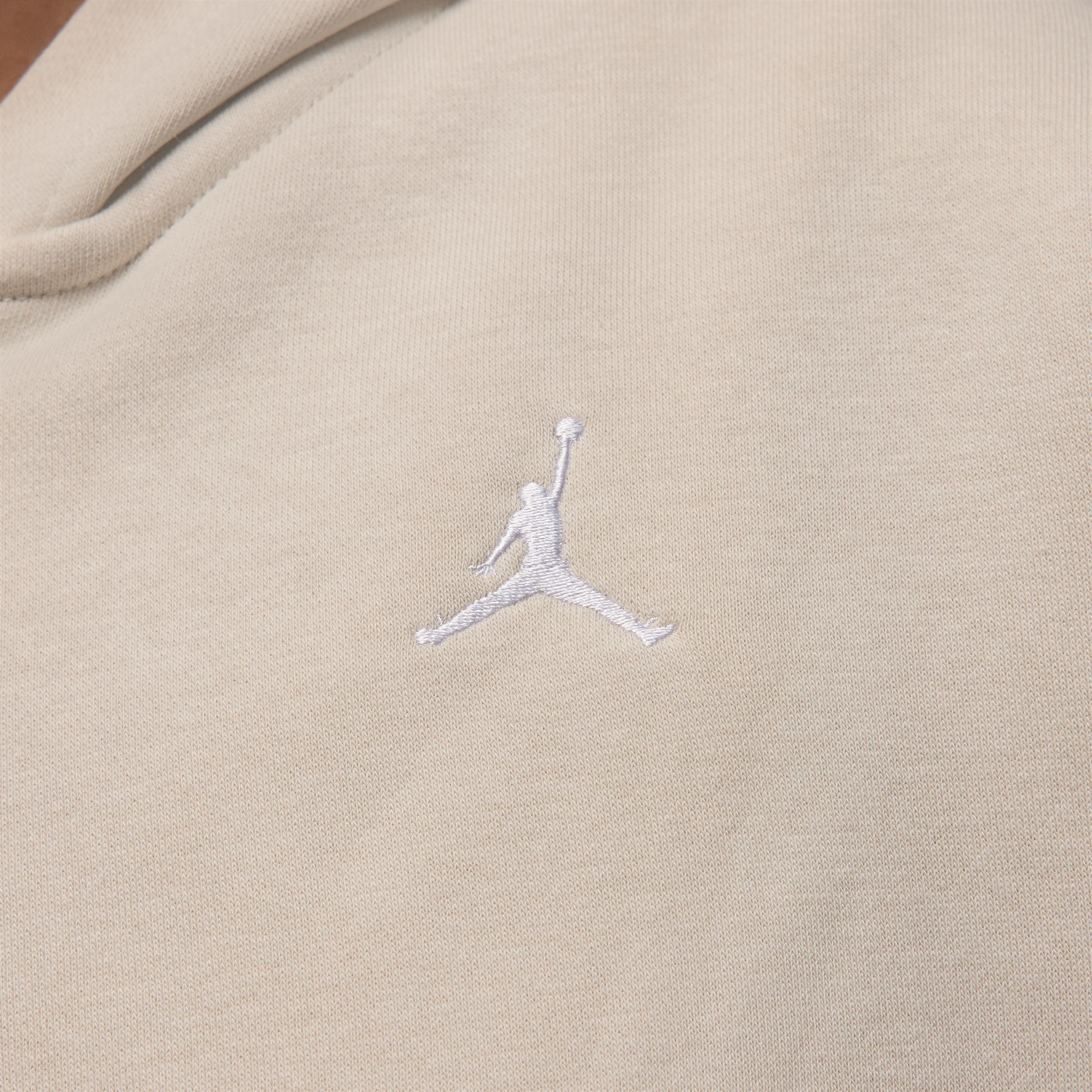 Womens Jordan Brooklyn Fleece Cropped Full-Zip Hoodie | IH3351-104 Product Image