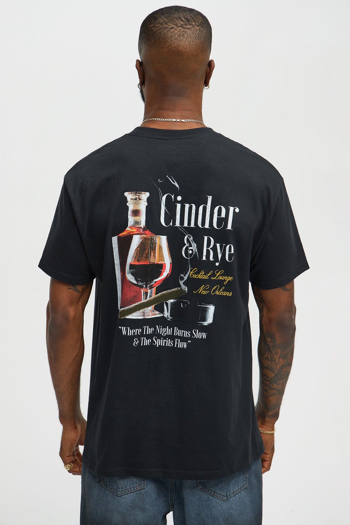 Cinder & Rye Short Sleeve Tee - Black Product Image