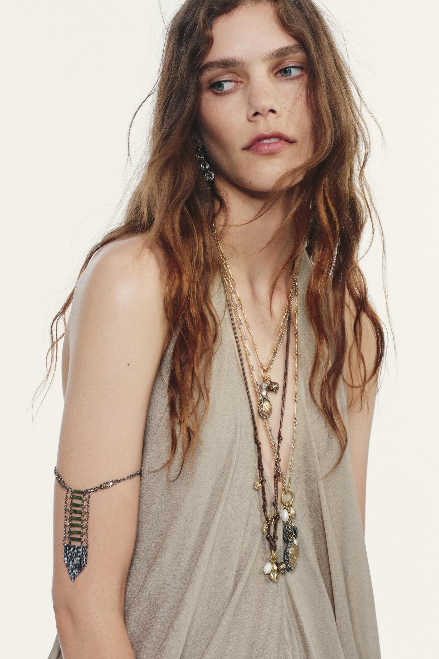 3-PACK OF CORD, COIN AND CHARM NECKLACES Product Image