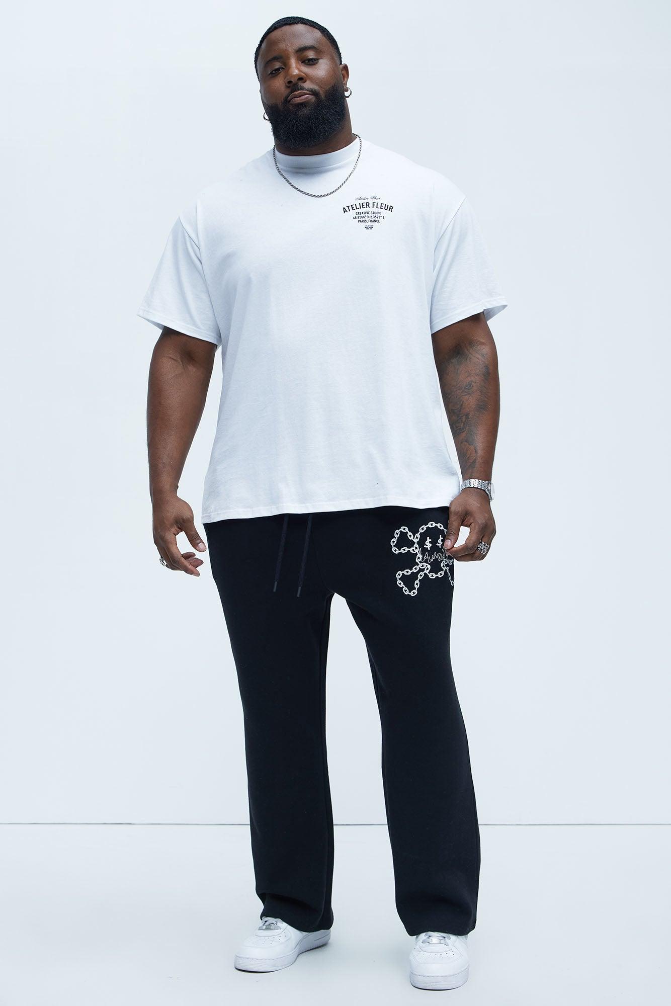 Tyson Chained To The Money Straight Sweatpants - Black Product Image