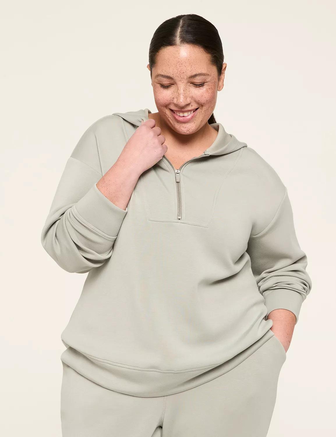 LIVI Journey Hooded Half-Zip Sweatshirt Product Image