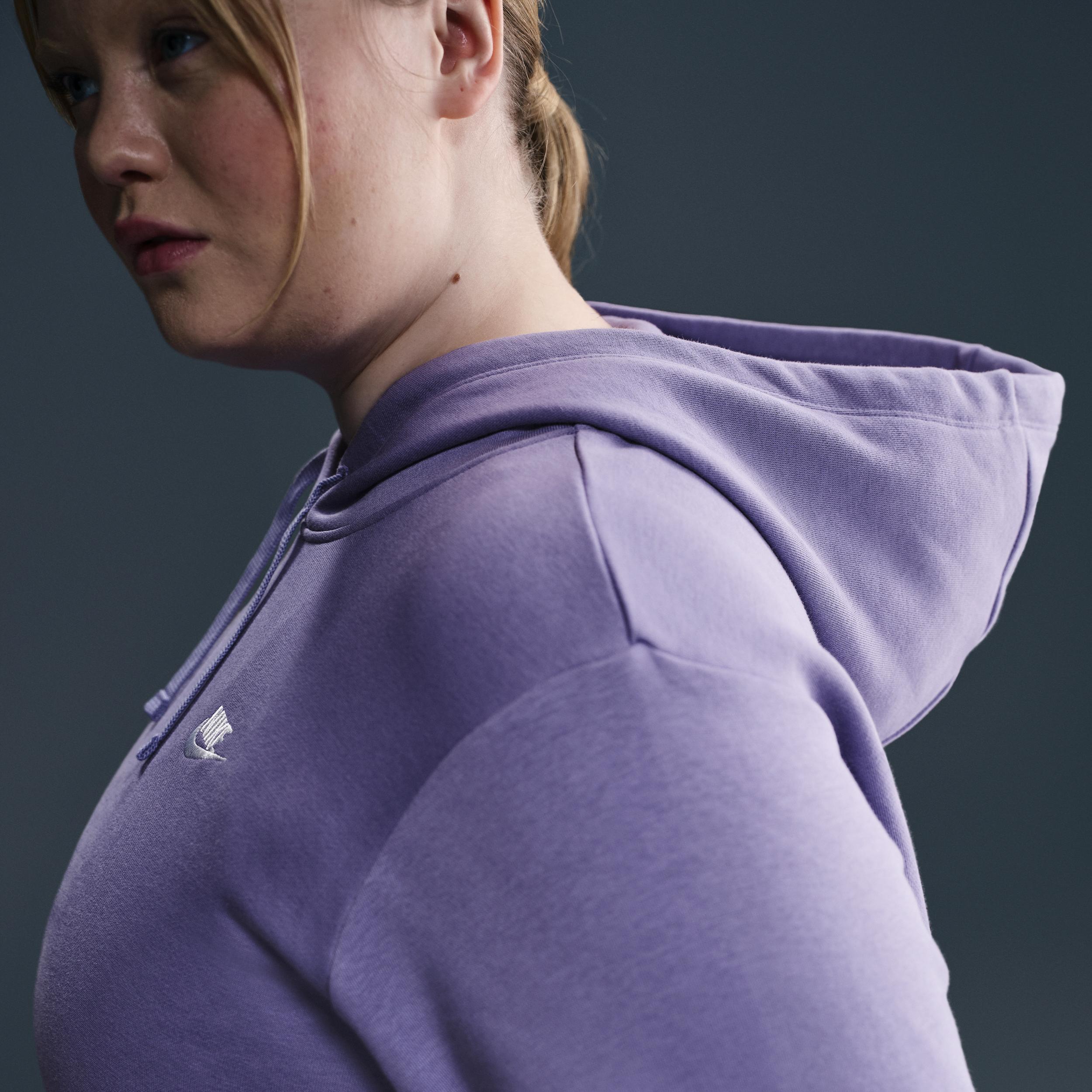 Women's Nike Sportswear Club Fleece Pullover Hoodie (Plus Size) Product Image
