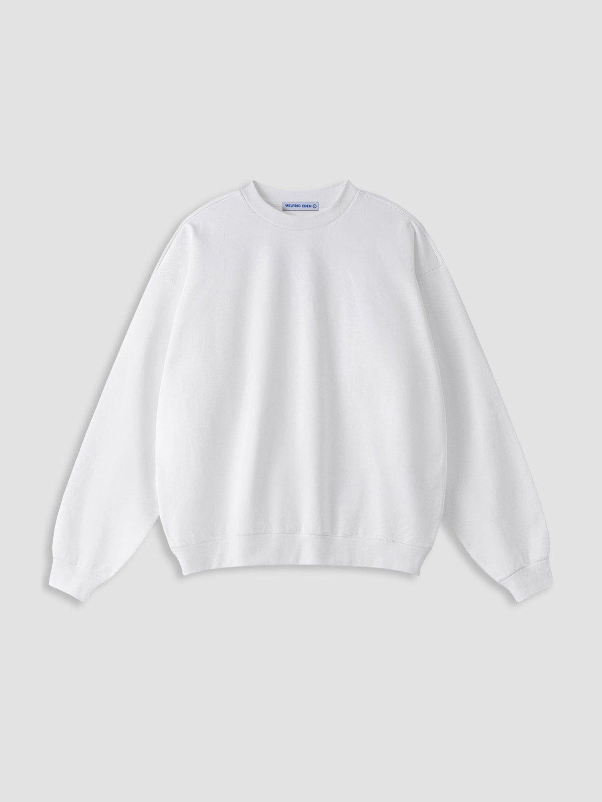 Aelfric Eden Basic Solid Oversized Sweatshirt Product Image