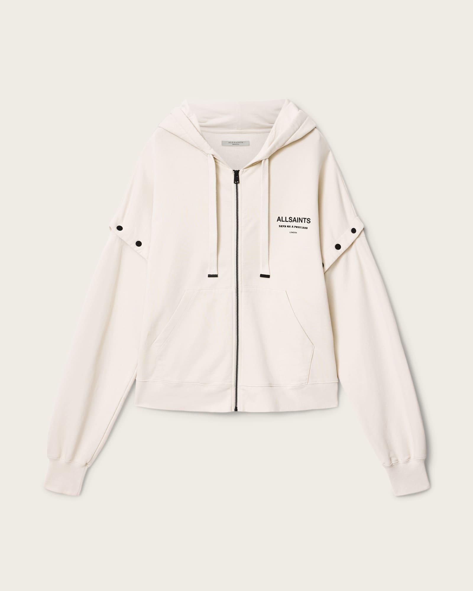 Dreamer Amphia Oversized Hoodie DUSK WHITE | ALLSAINTS US Product Image