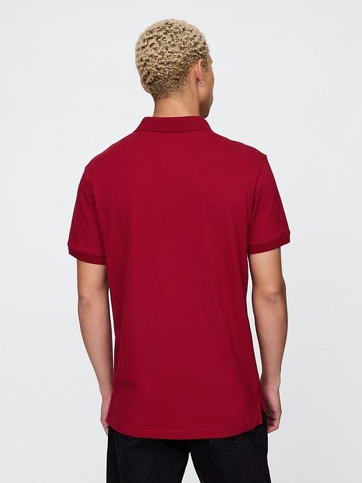 Pique Polo Shirt Product Image