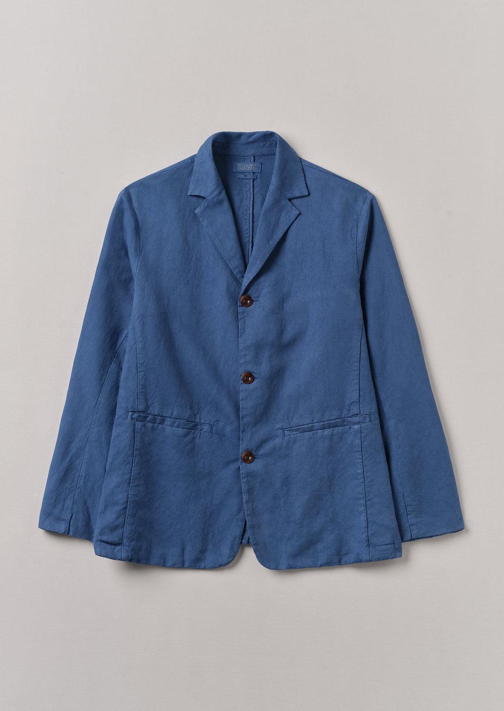 Rory Cotton Linen Drawstring Pants | Washed Indigo Product Image