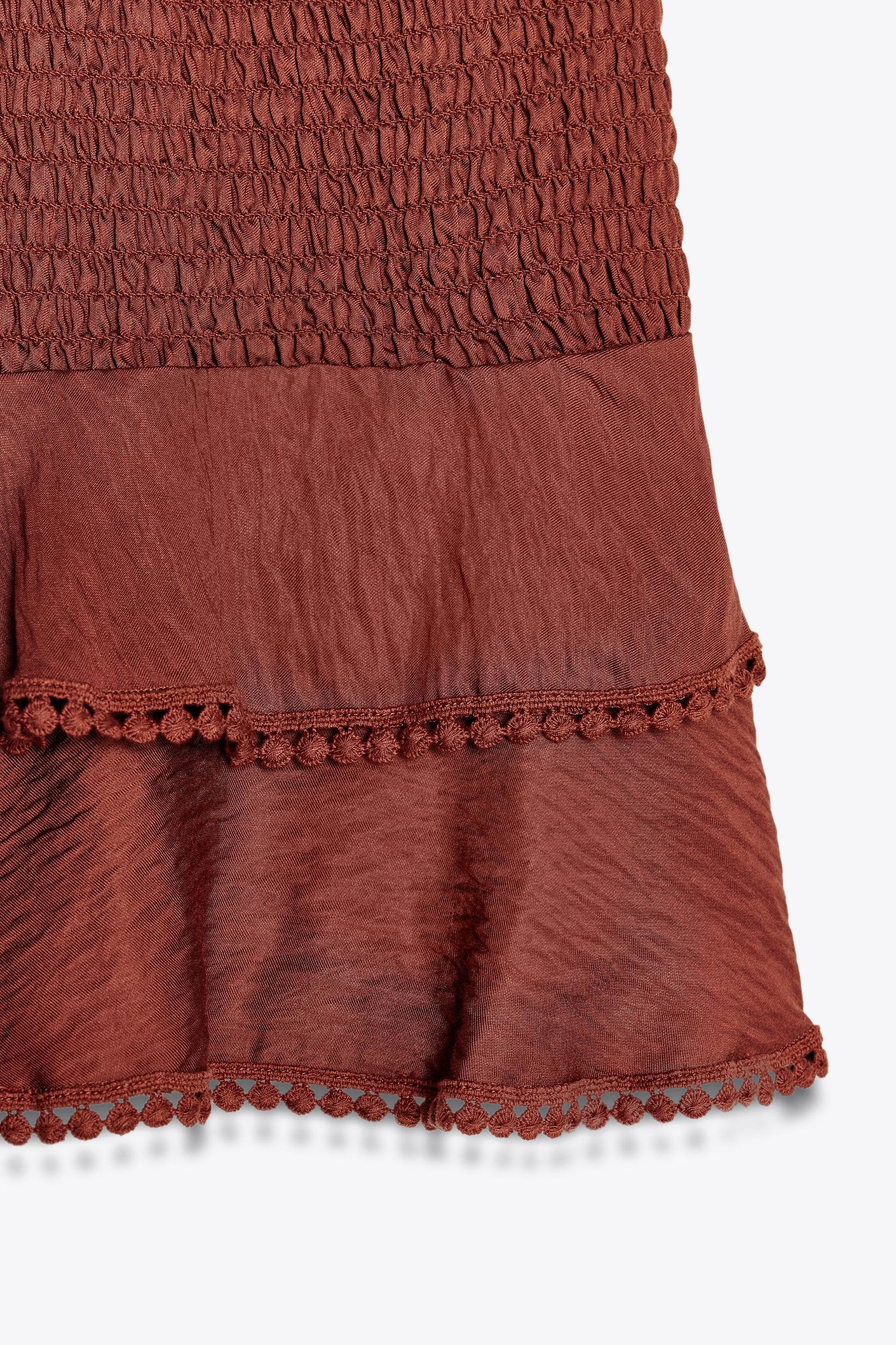 RUFFLED LACE SKORT Product Image