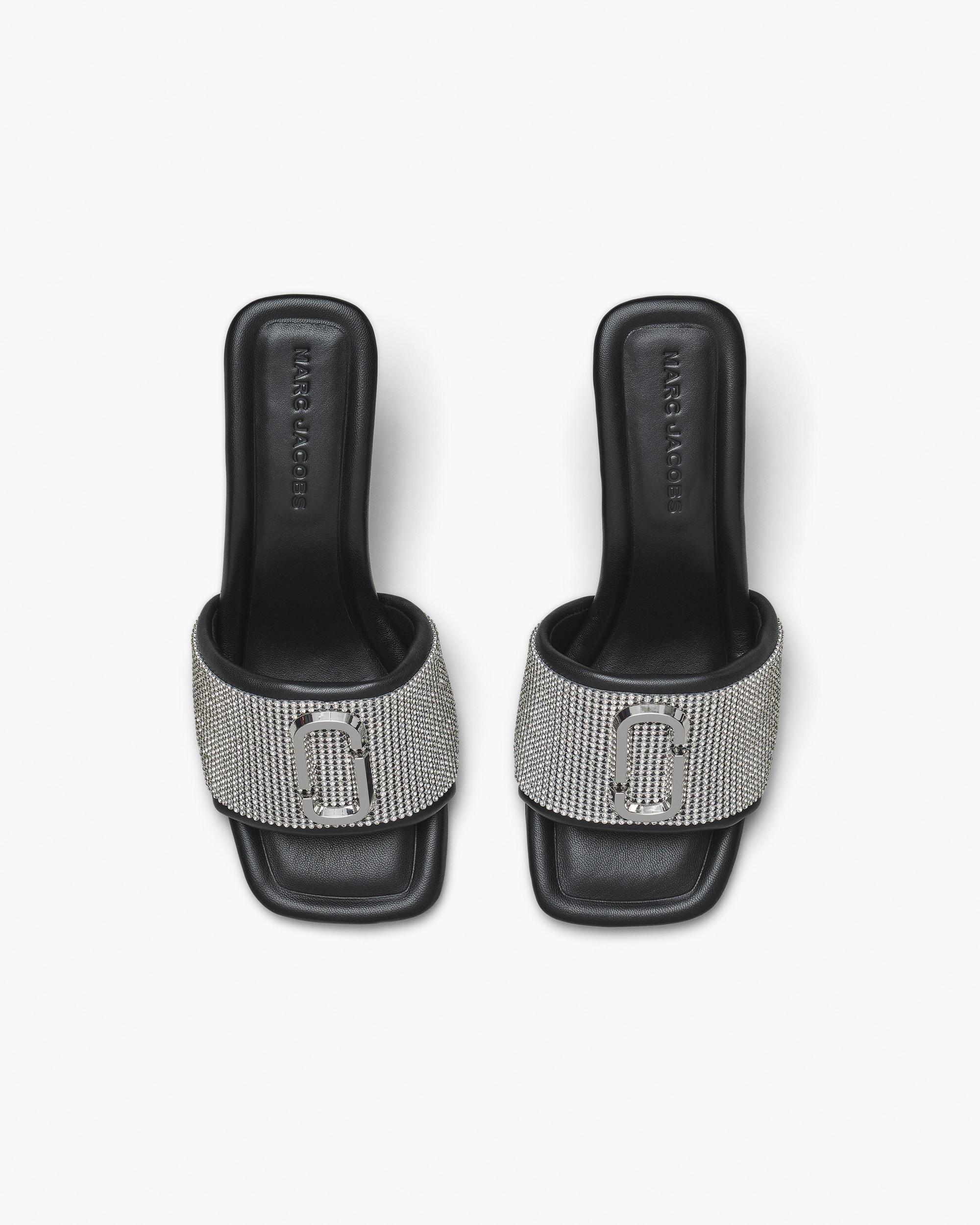 The Rhinestone J Marc Heeled Sandal Product Image