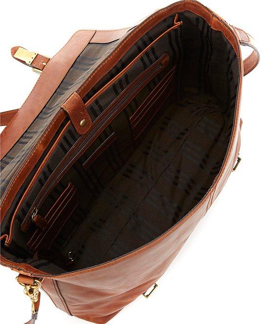 Frye Logan Top Handle Leather Briefcase Product Image