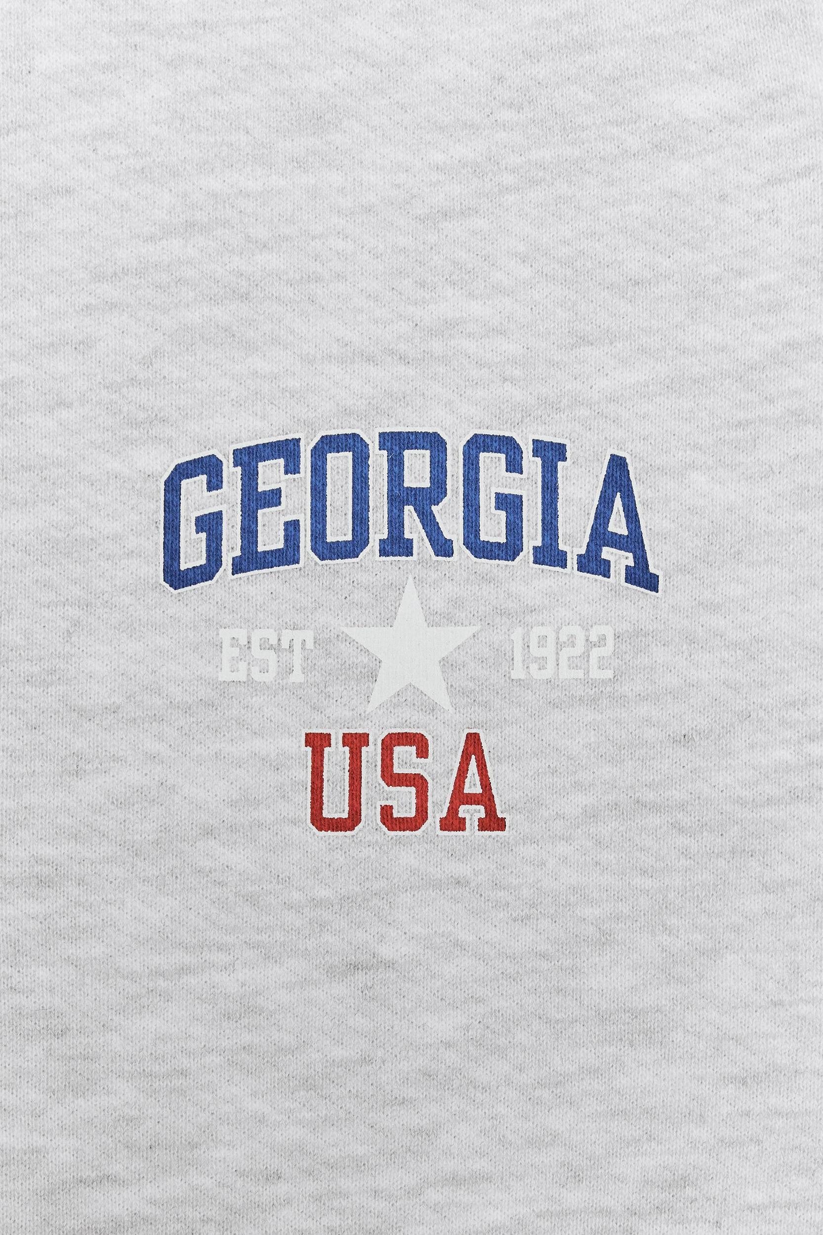 TEXT DETAIL PLUSH PANTS Product Image