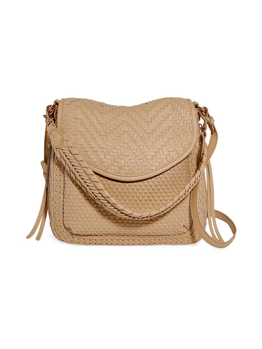 Womens All For Love Woven Zip Top Convertible Shoulder Bag Product Image