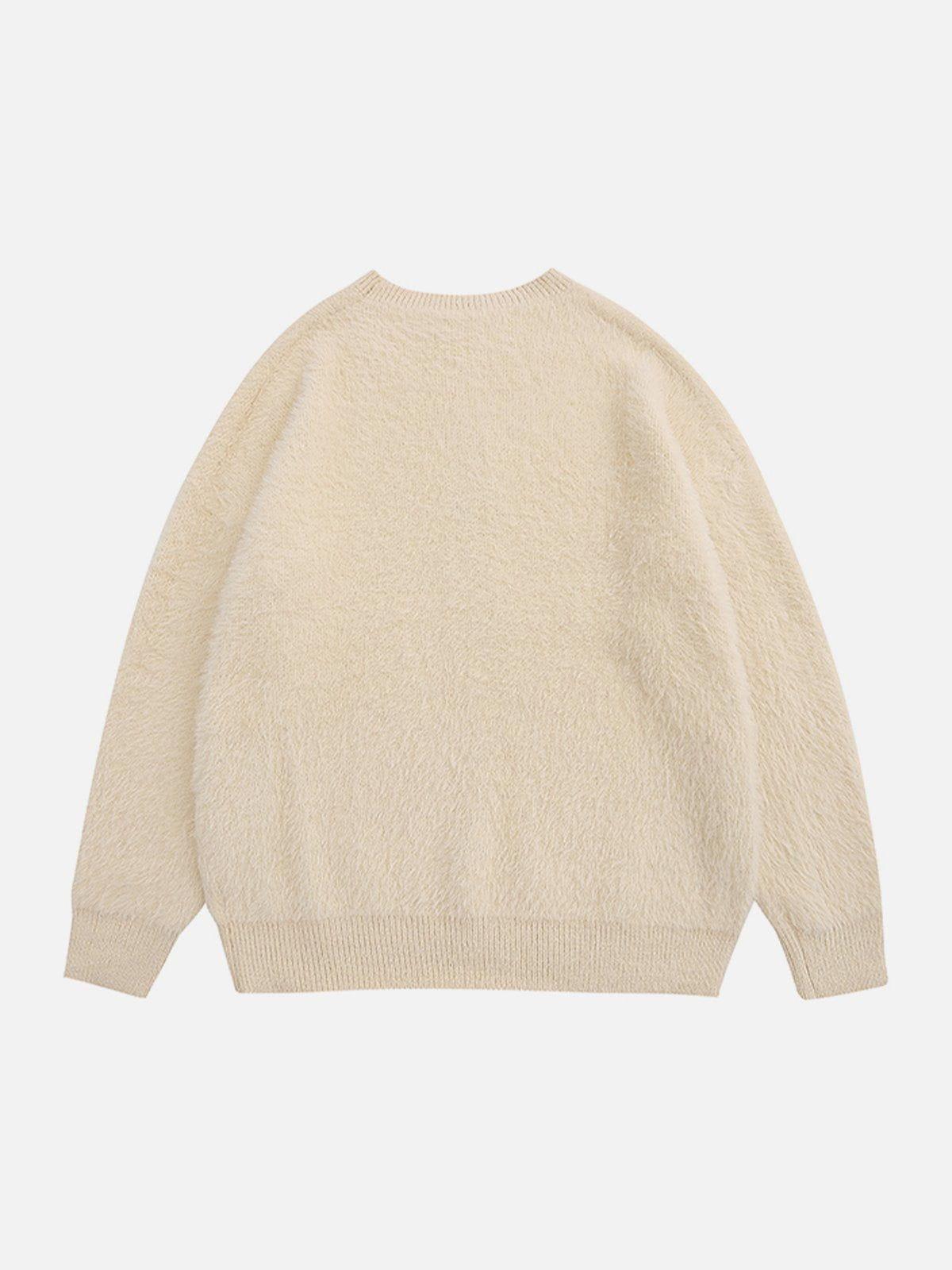 Aelfric Eden Cartoon Rabbit Graphic Sweater Product Image