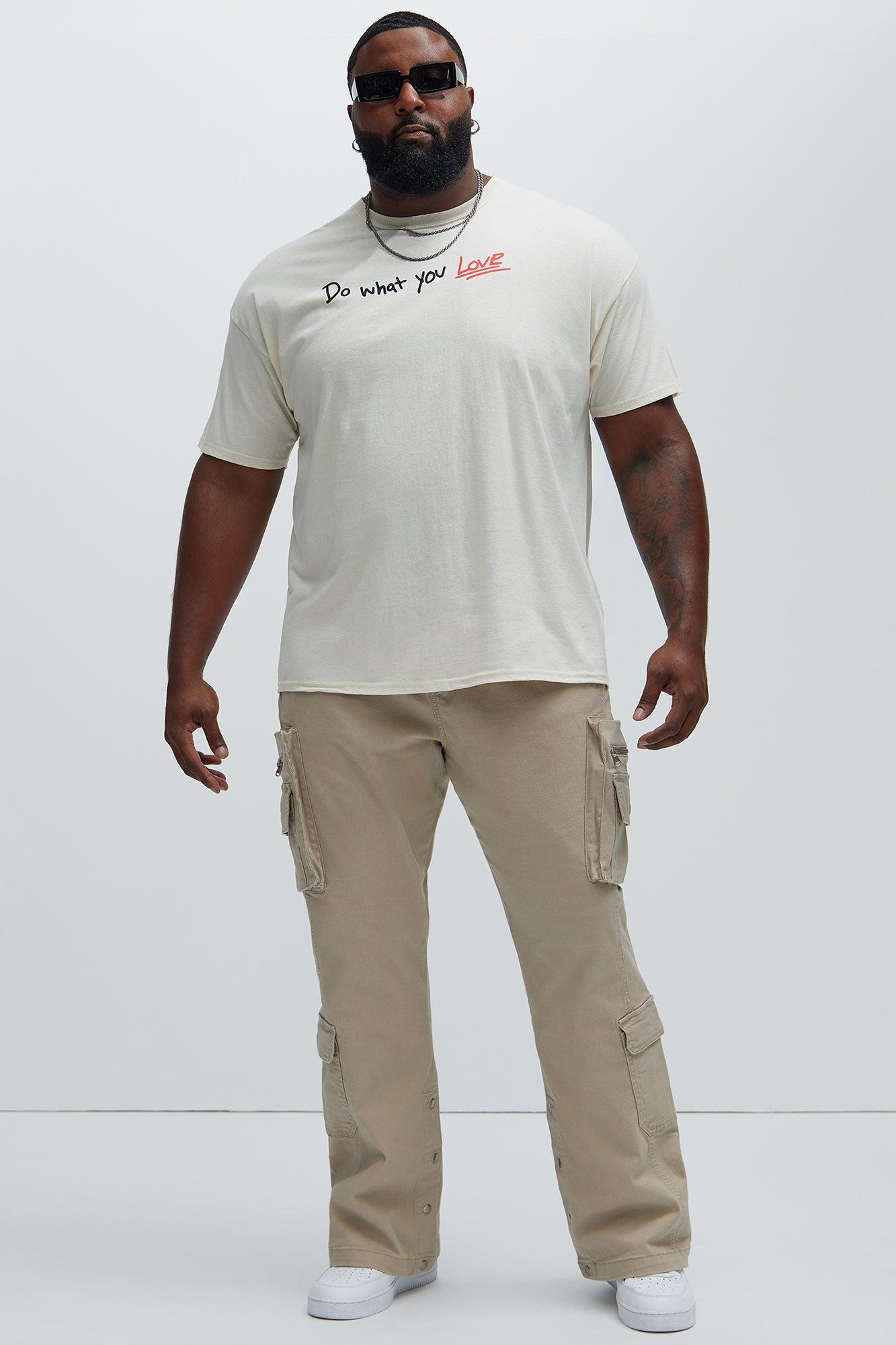 Do What You Love Short Sleeve Tee - Cream Product Image