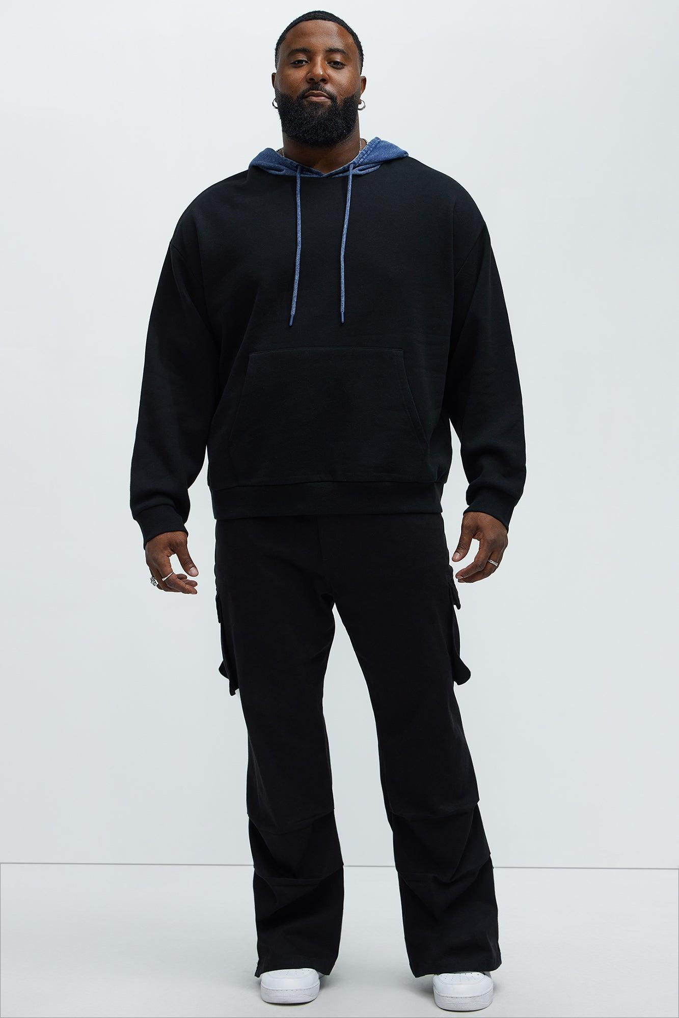 Tyson Rainy Daze Oversized Hoodie - Black/combo Product Image