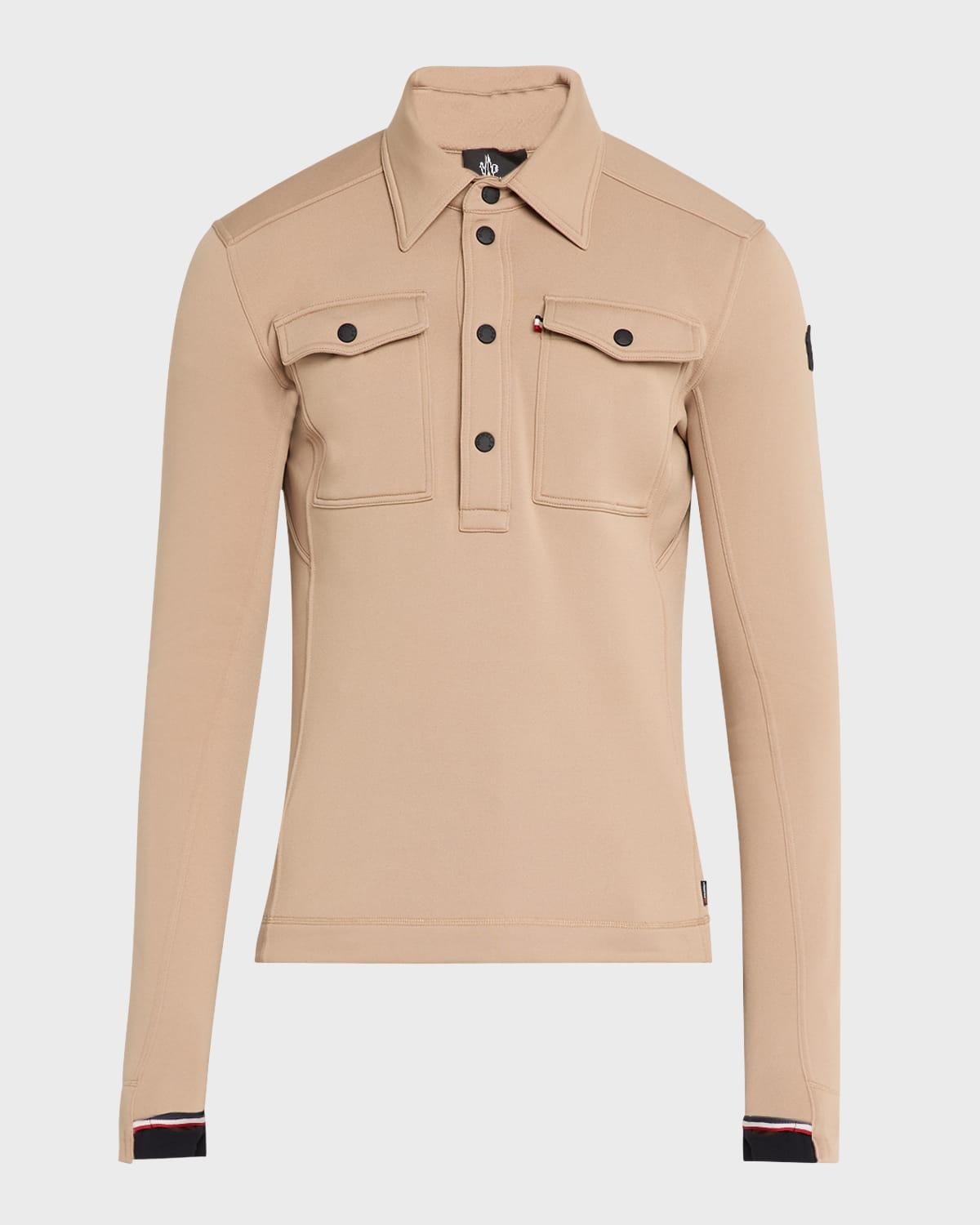 Mens Polartec Polo Shirt Product Image