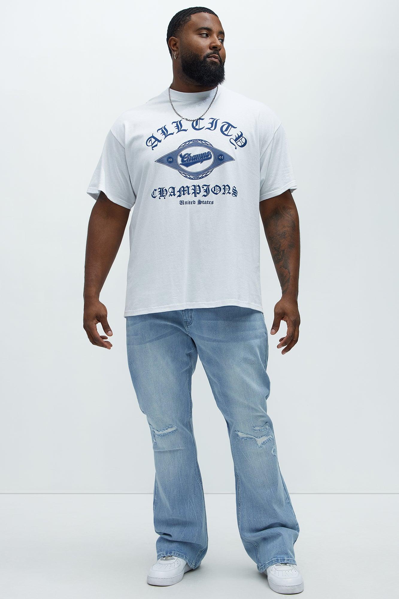 All City Champs Short Sleeve Tee - White Product Image