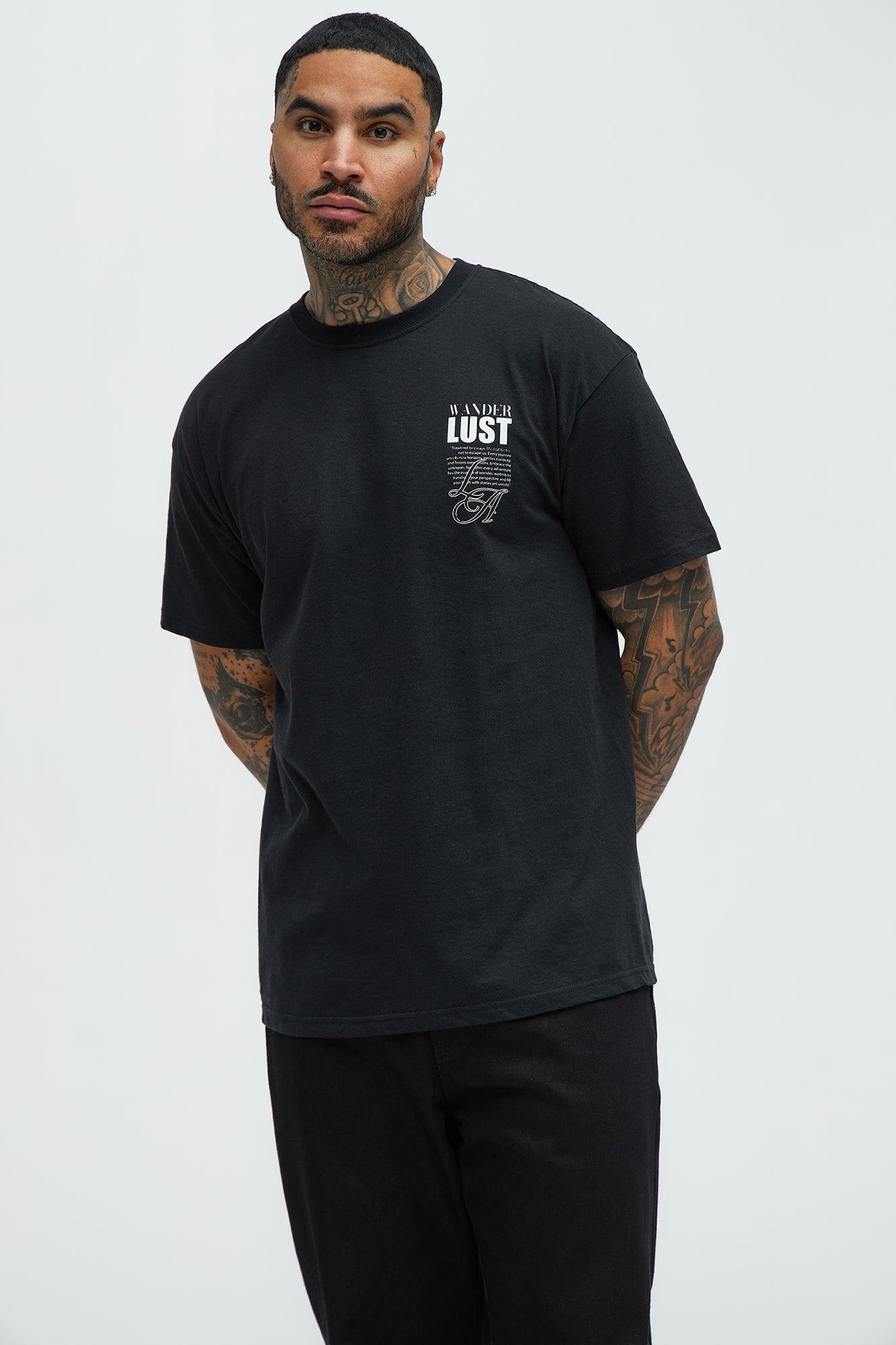 Wander Lust LA Short Sleeve Tee - Black Product Image