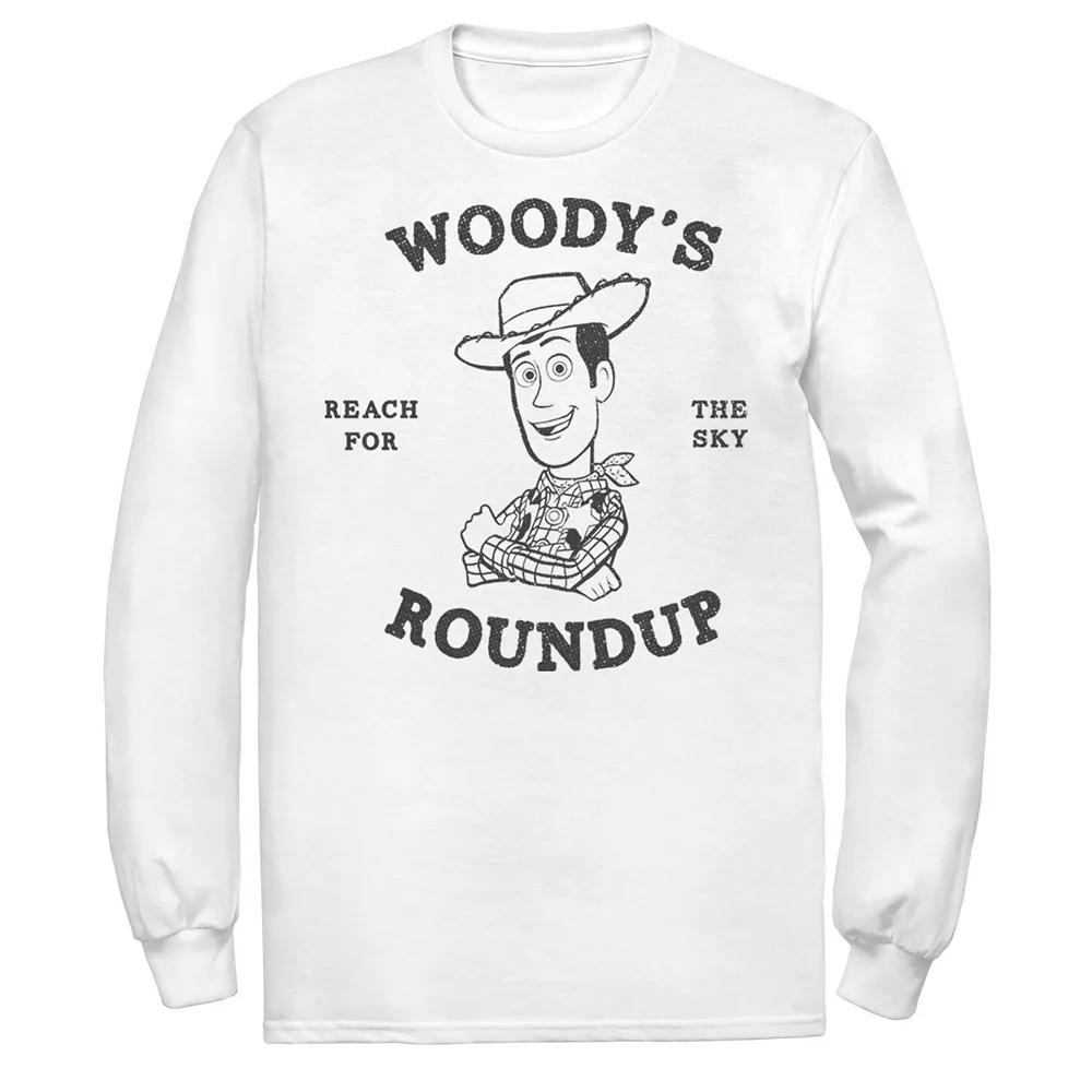 Men's Disney/Pixar Toy Story Woody's Roundup Outline Sketch Tee,  Product Image