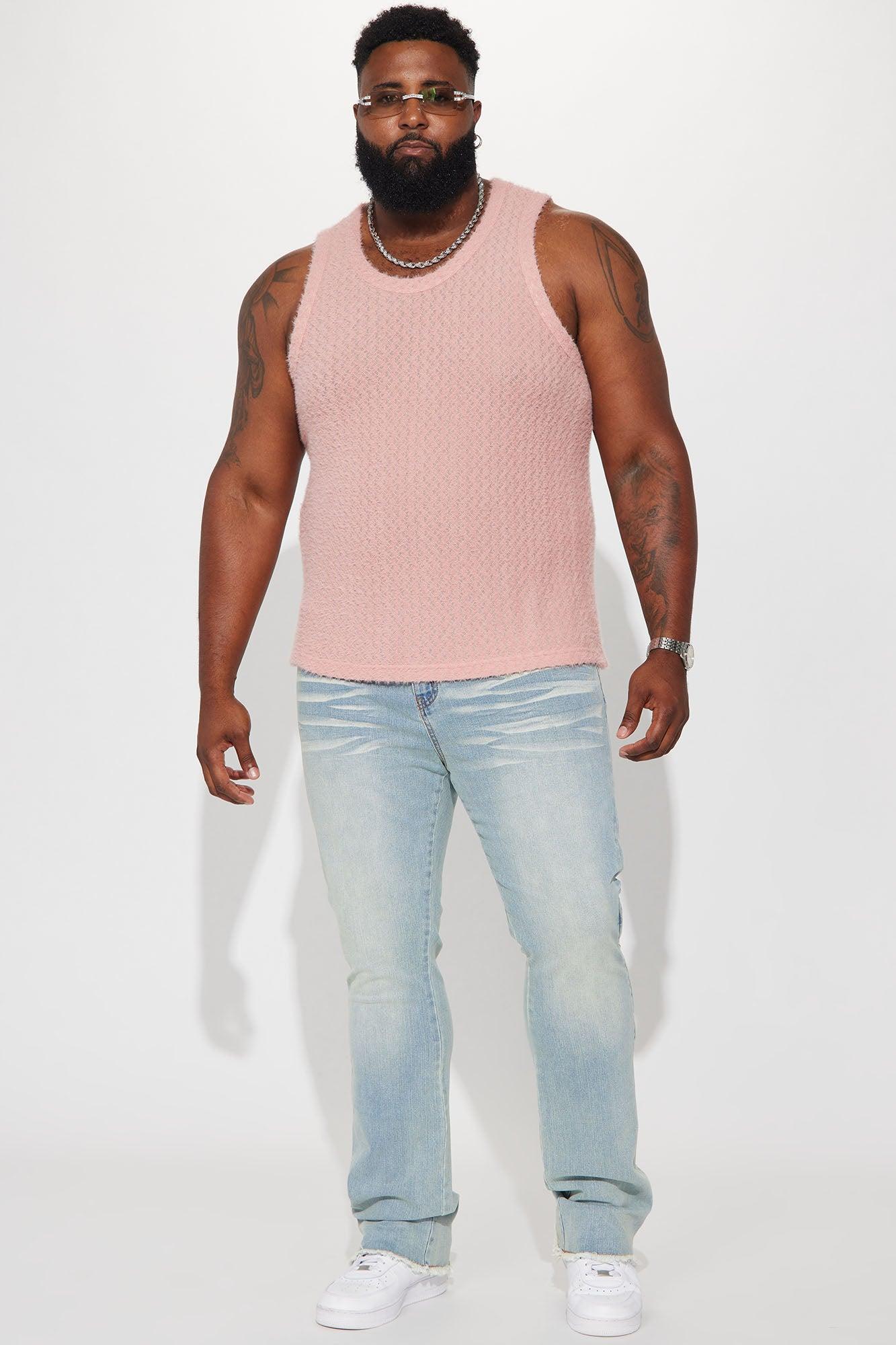 Along Side Zipper Stacked Skinny Flare Jeans - Light Blue Wash Product Image