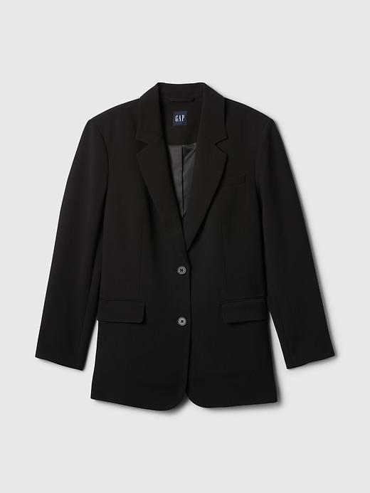 Brushed Twill Relaxed Blazer Product Image