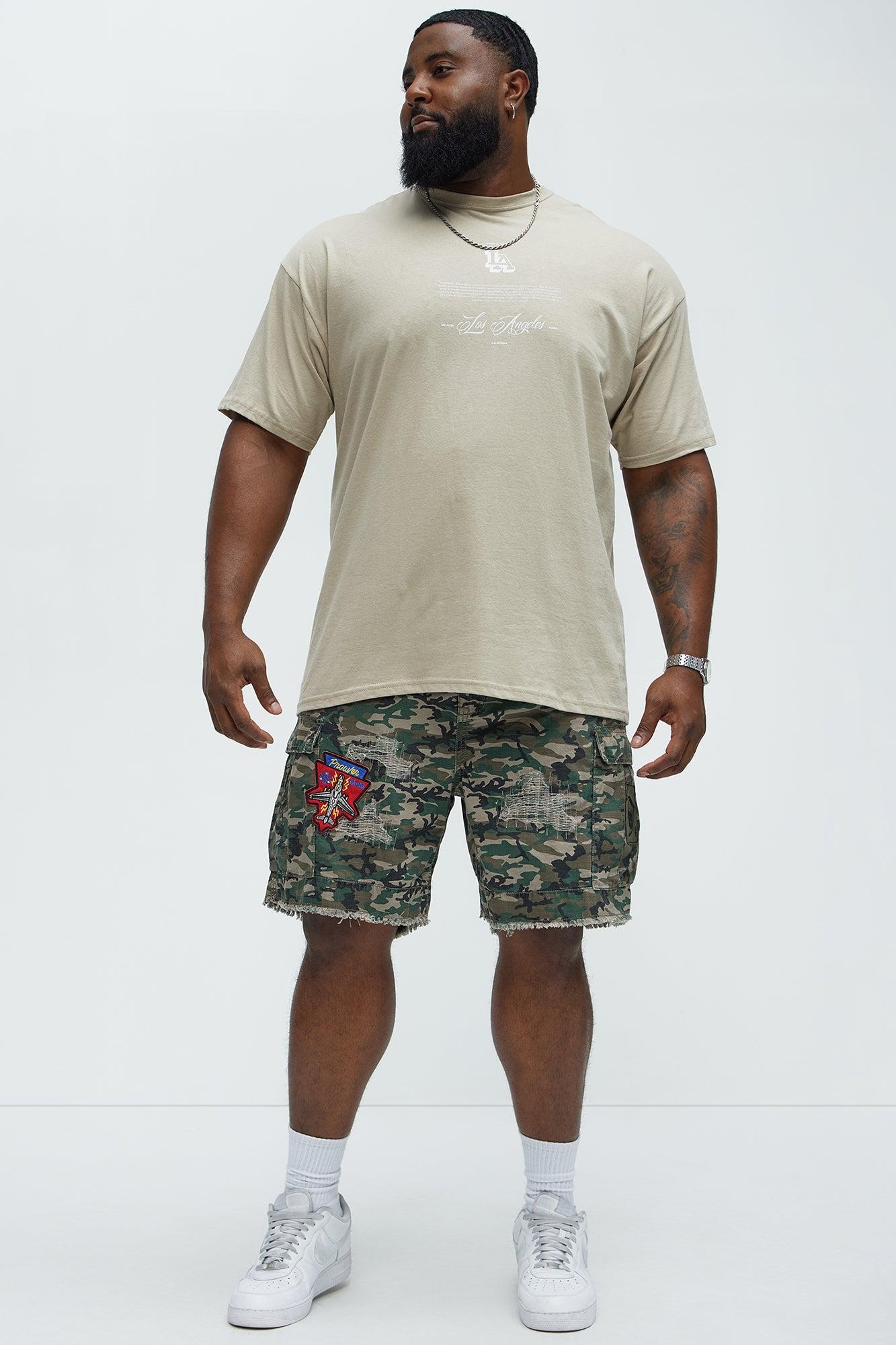 City Of Los Angeles Short Sleeve Tee - Taupe Product Image