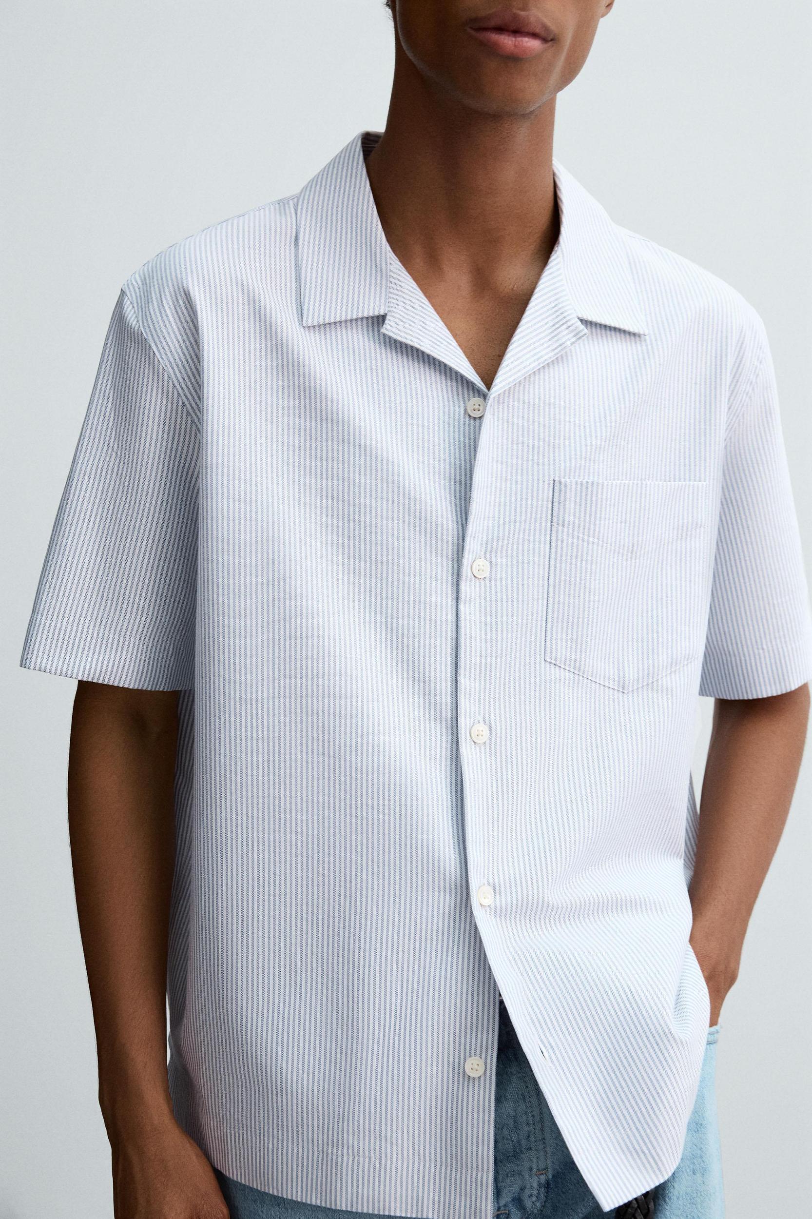 STRIPED OXFORD SHIRT Product Image