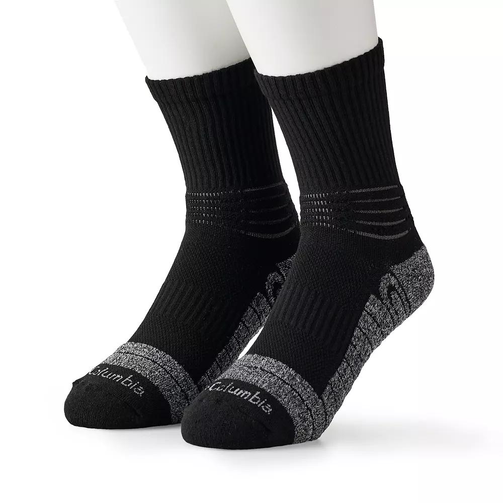 Men's Columbia Active 2-Pack Cropped Crew Socks,  Product Image
