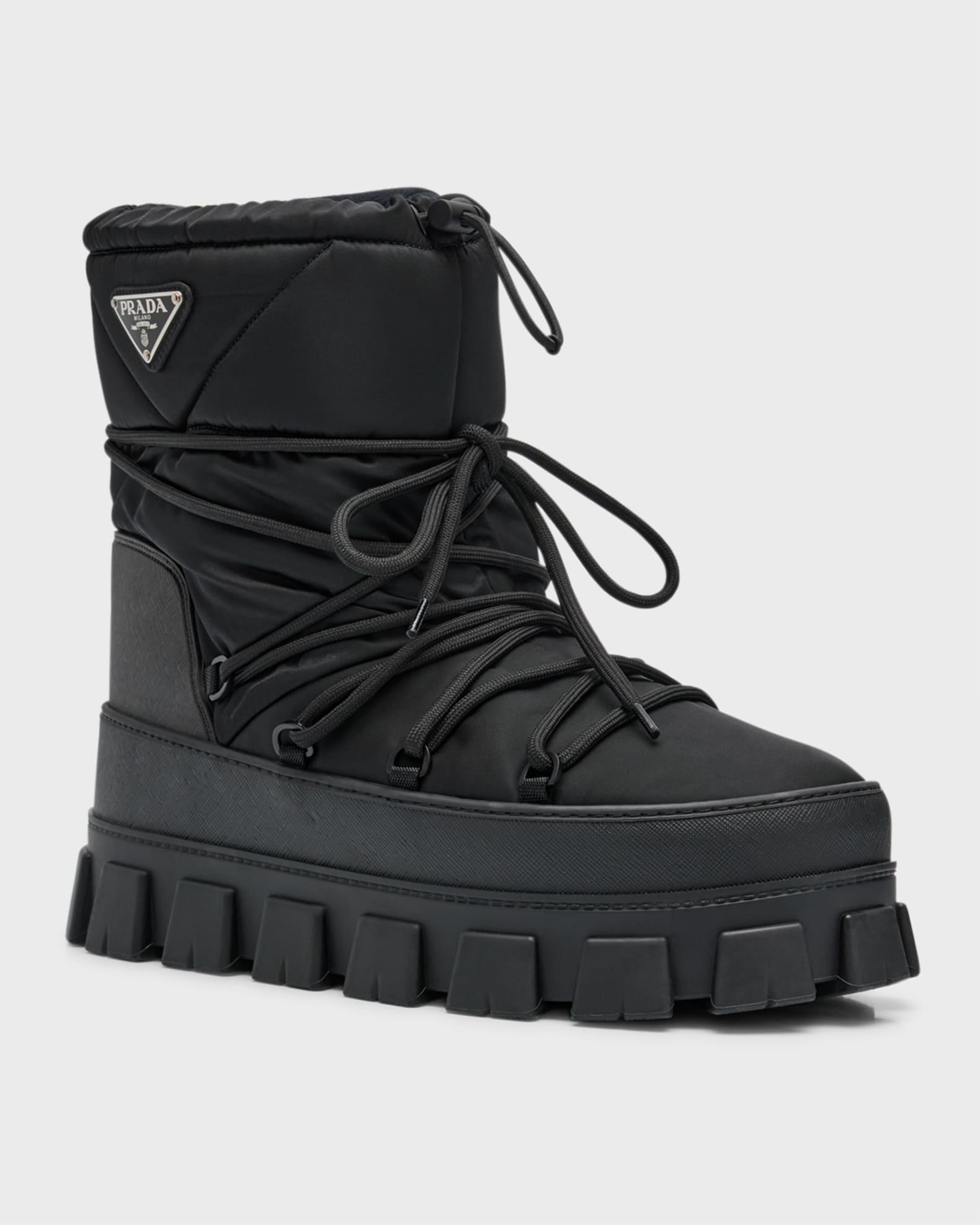 Men's Nylon Gabardine Apres Ski Boots Product Image