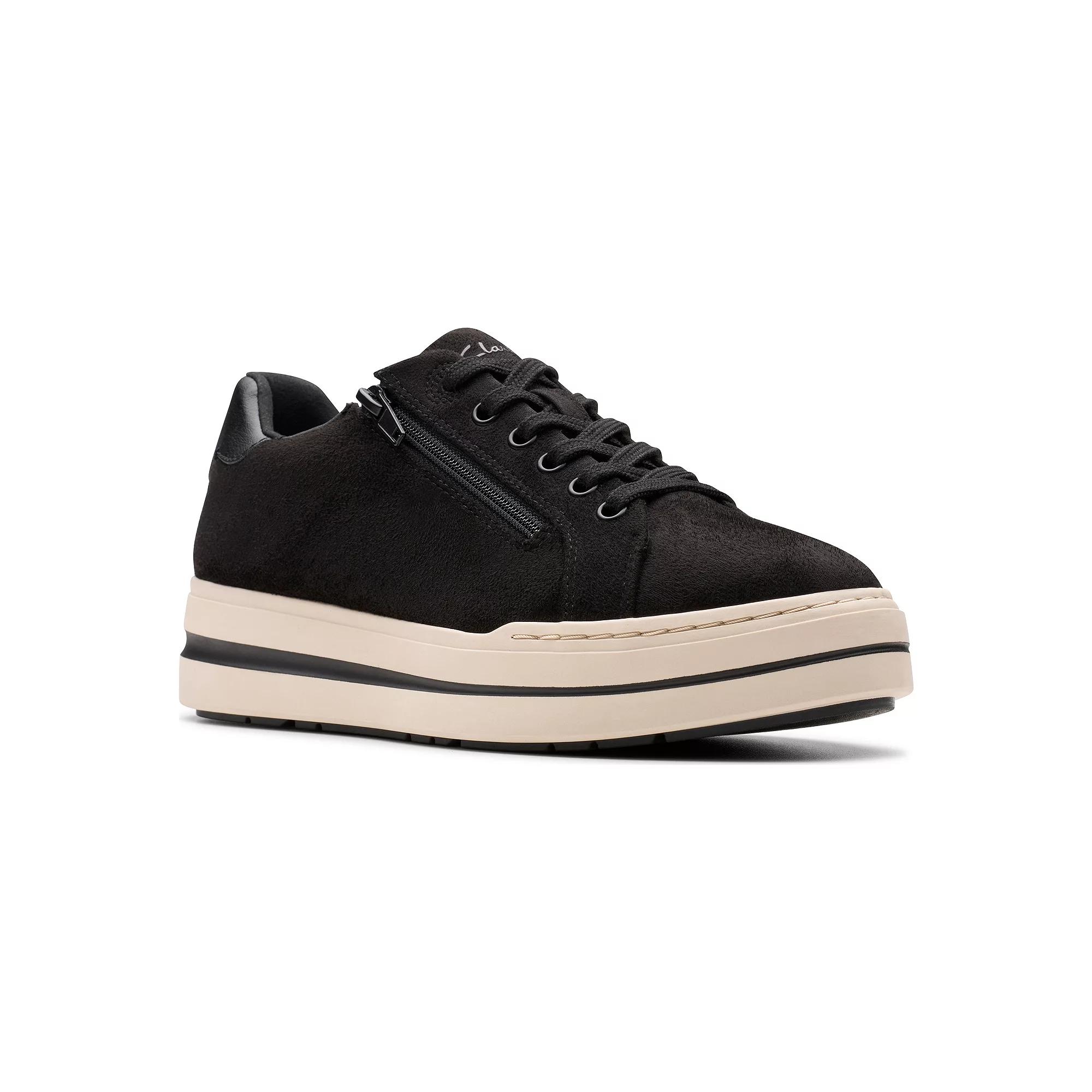 Clarks® Audreigh Sky Women's Casual Sneakers, Size: 7.5, Black Fabric Product Image