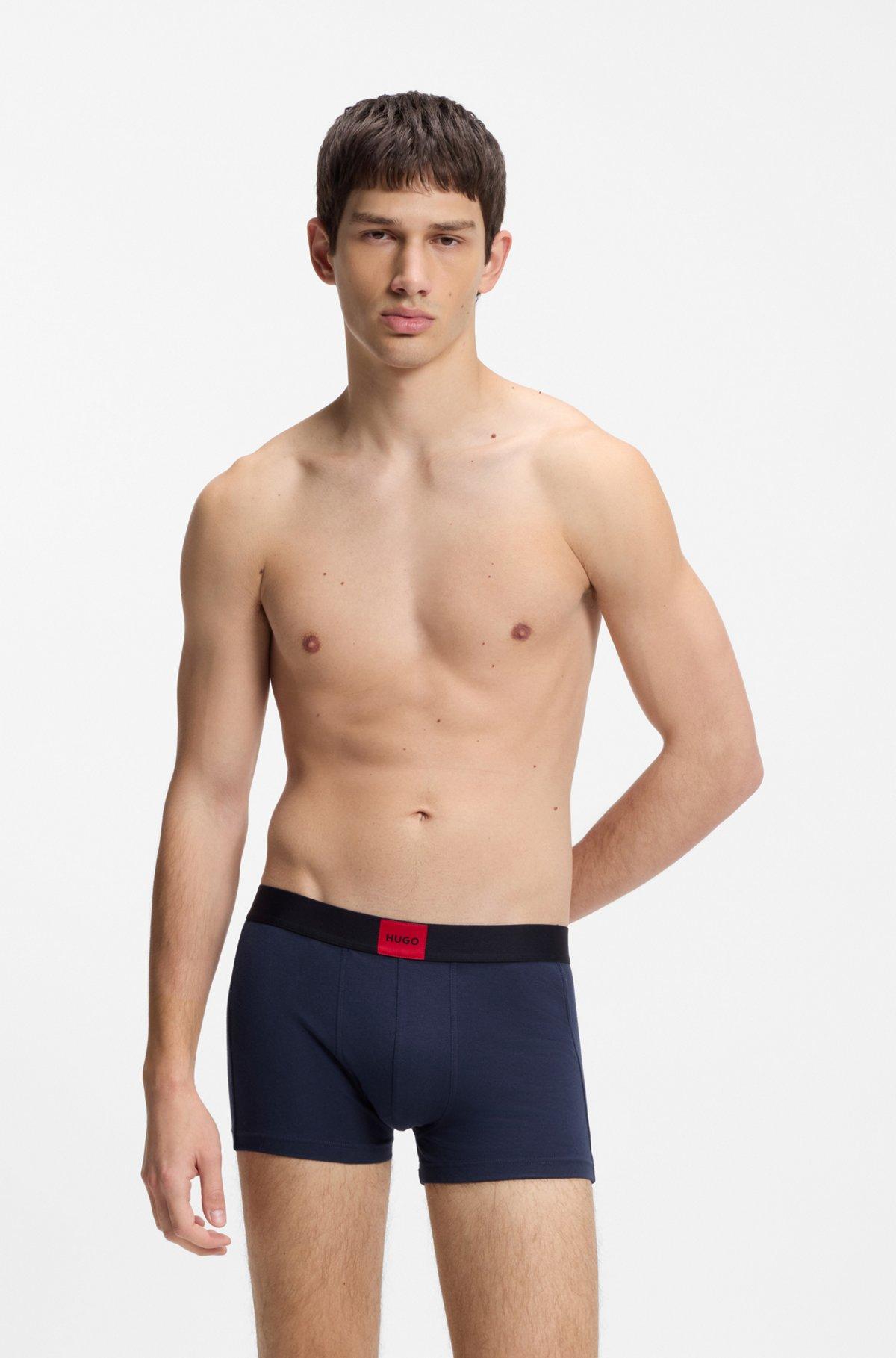 Three-pack of stretch-cotton trunks Product Image