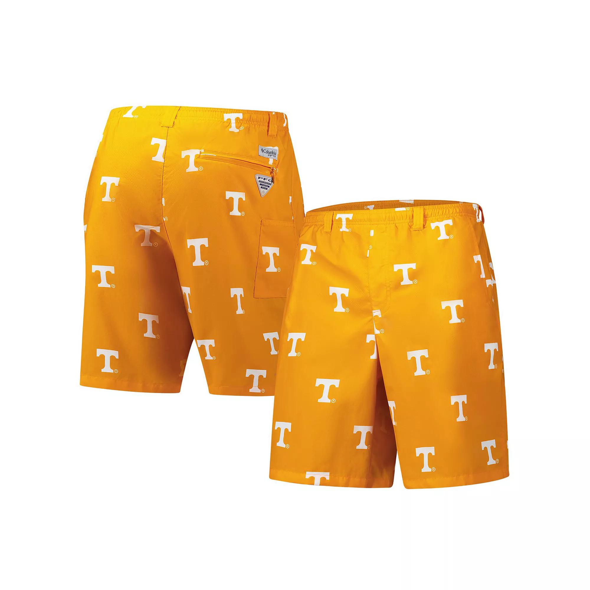 Men's Columbia Tennessee Orange Tennessee Volunteers PFG Backcast III Omni-Shade Shorts,  Product Image