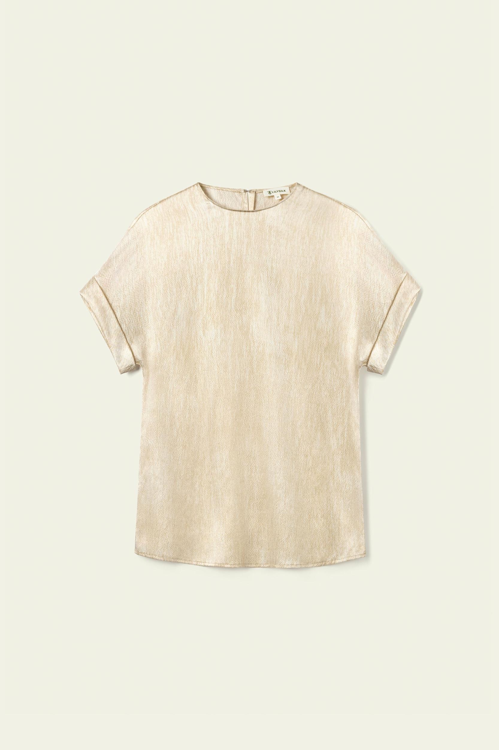 Pearl Satin Silk Top Product Image