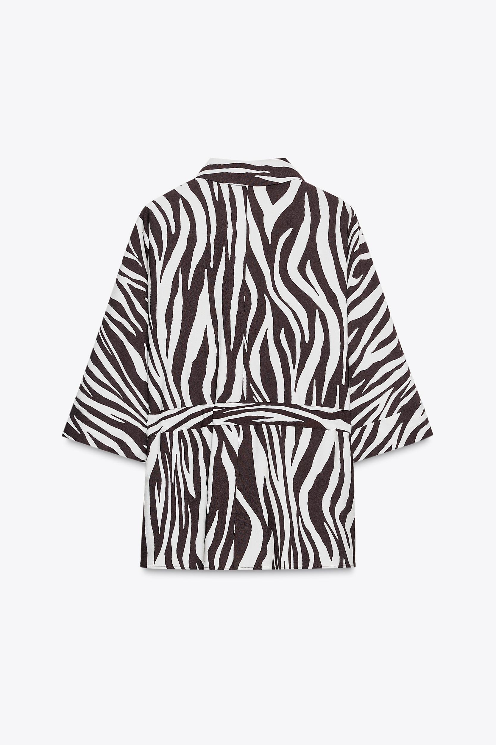 ANIMAL PRINT SAFARI SHIRT Product Image