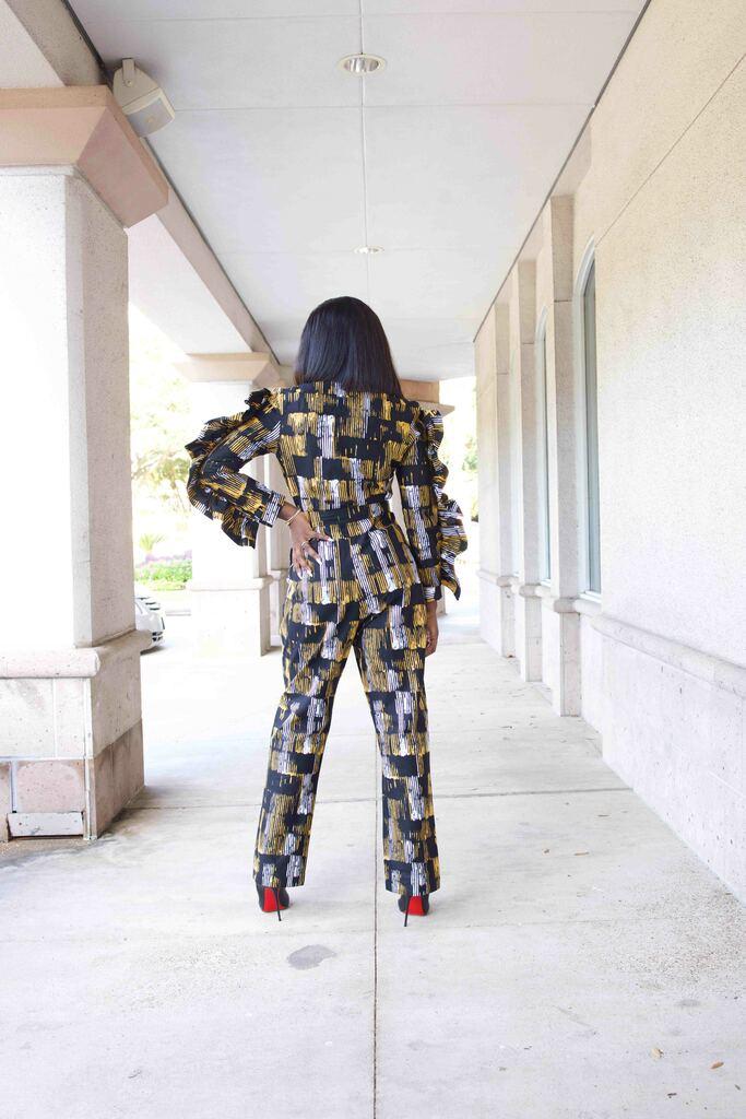 Ruffled Jumpsuit Product Image