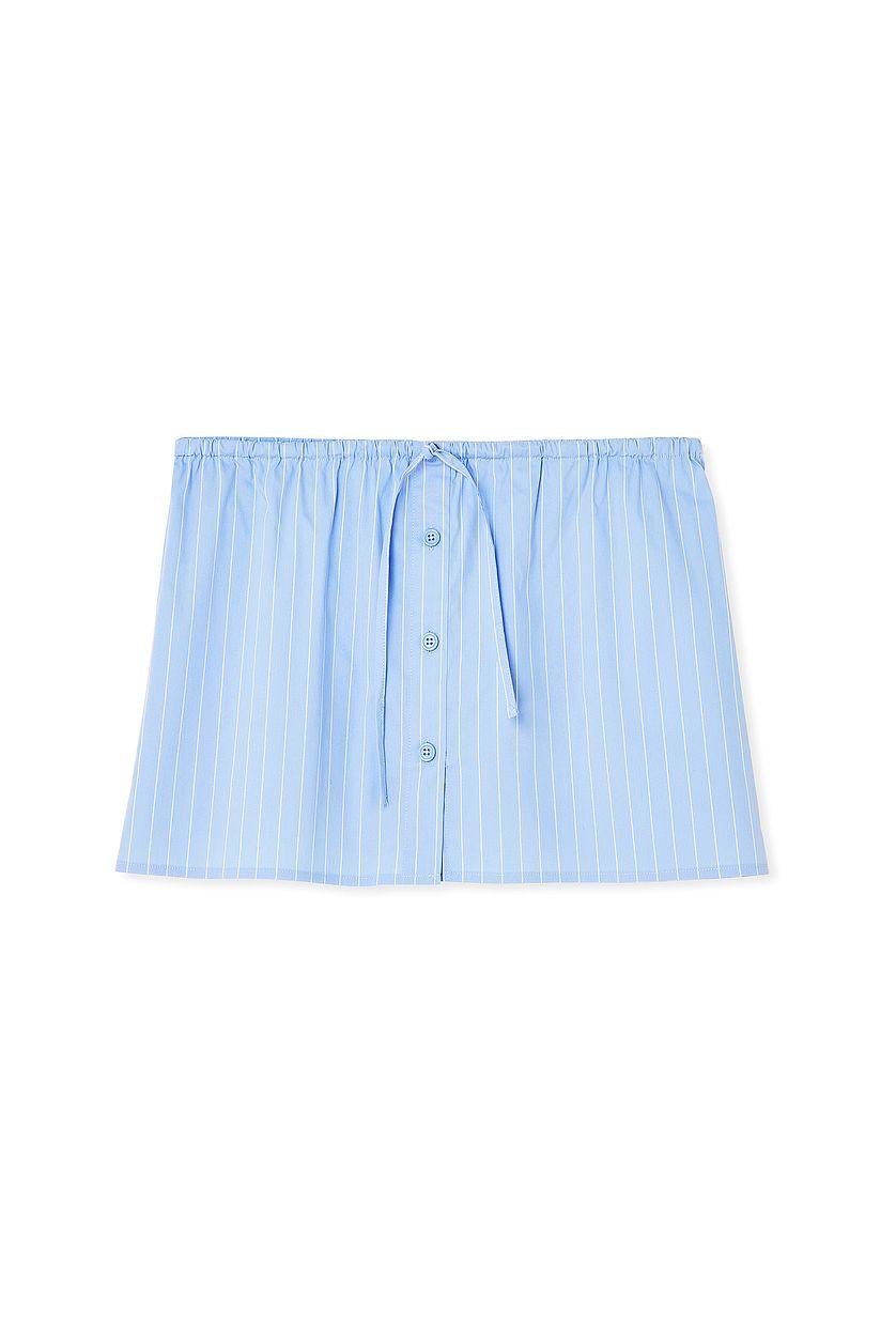 Drawstring Waist Mini Skirt Product Image