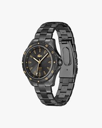 Three Hand Crocorigin Leather Watch Product Image