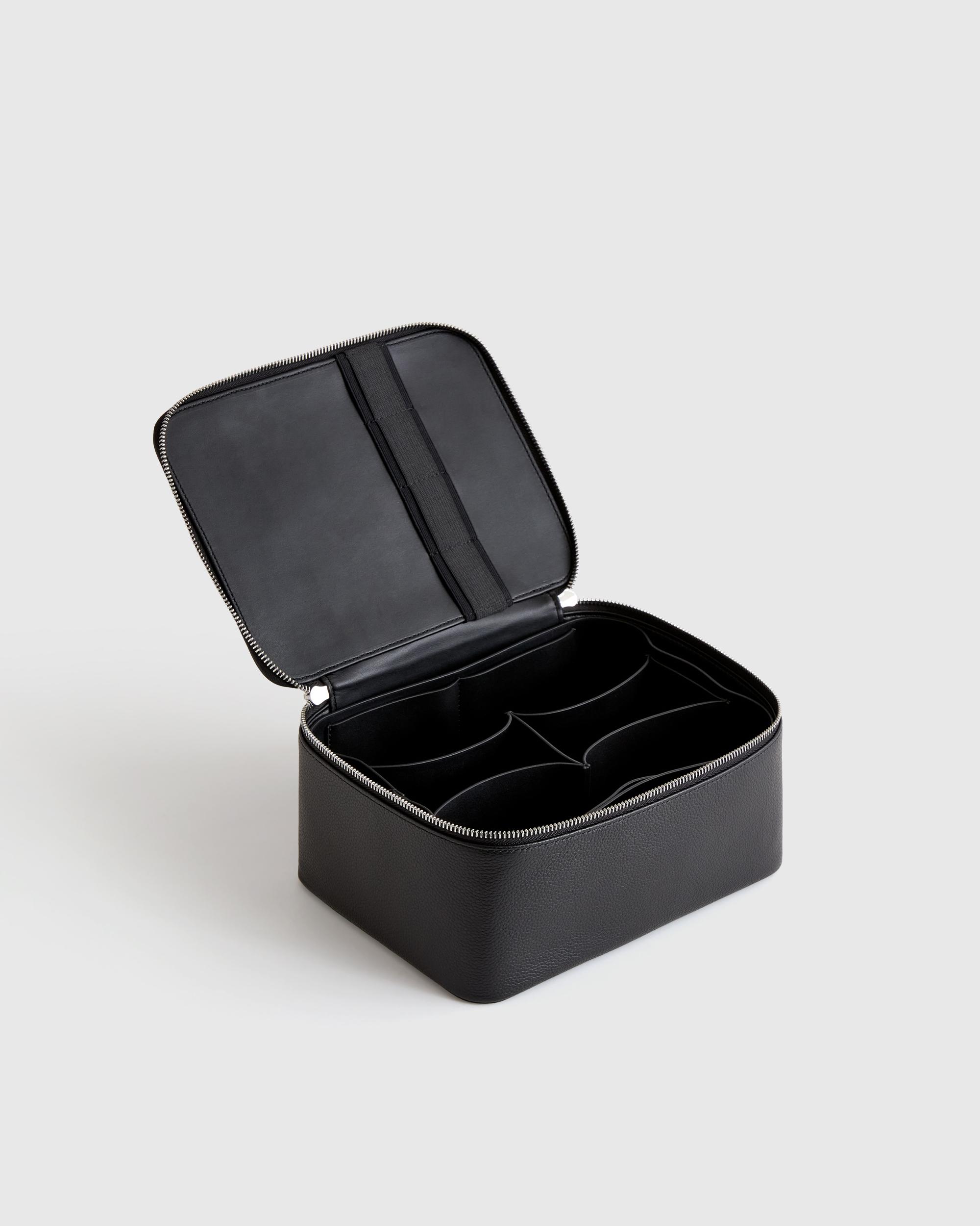 Quince | Women's Italian Leather Travel Cosmetic Case Product Image