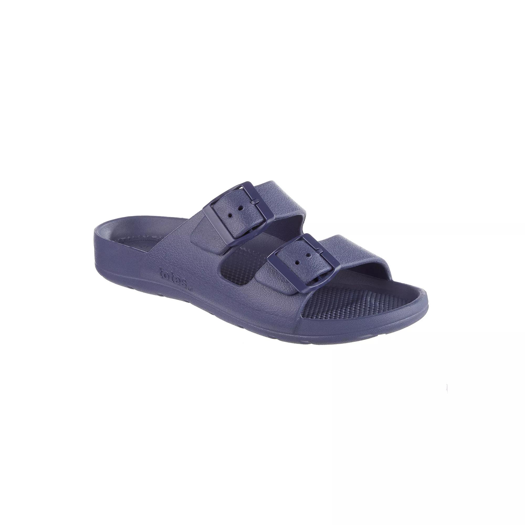 totes Women's Everywear® Double Buckle Adjustable Slide Sandals,  Product Image