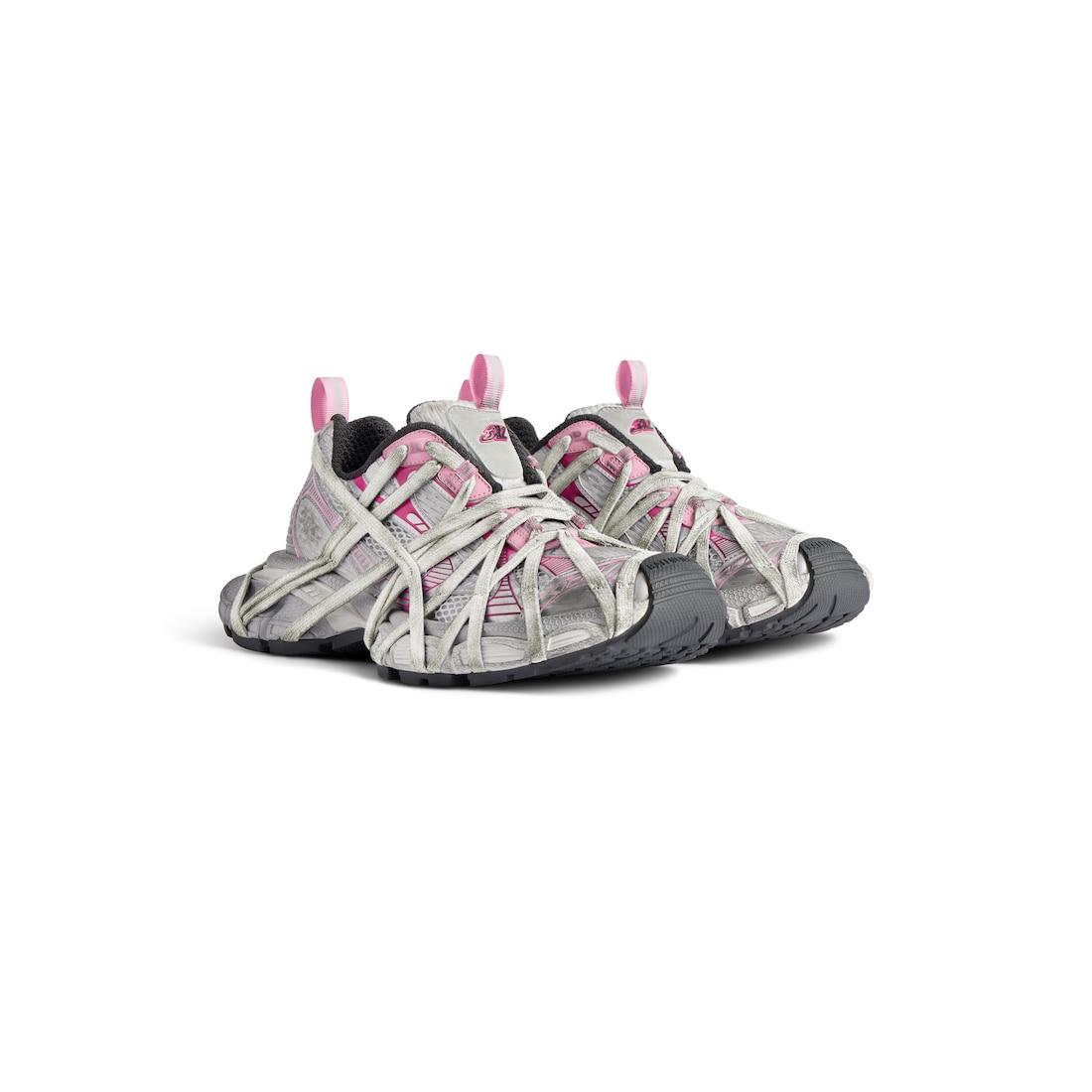 Women's 3xl Extreme Lace Sneaker in White/grey Product Image