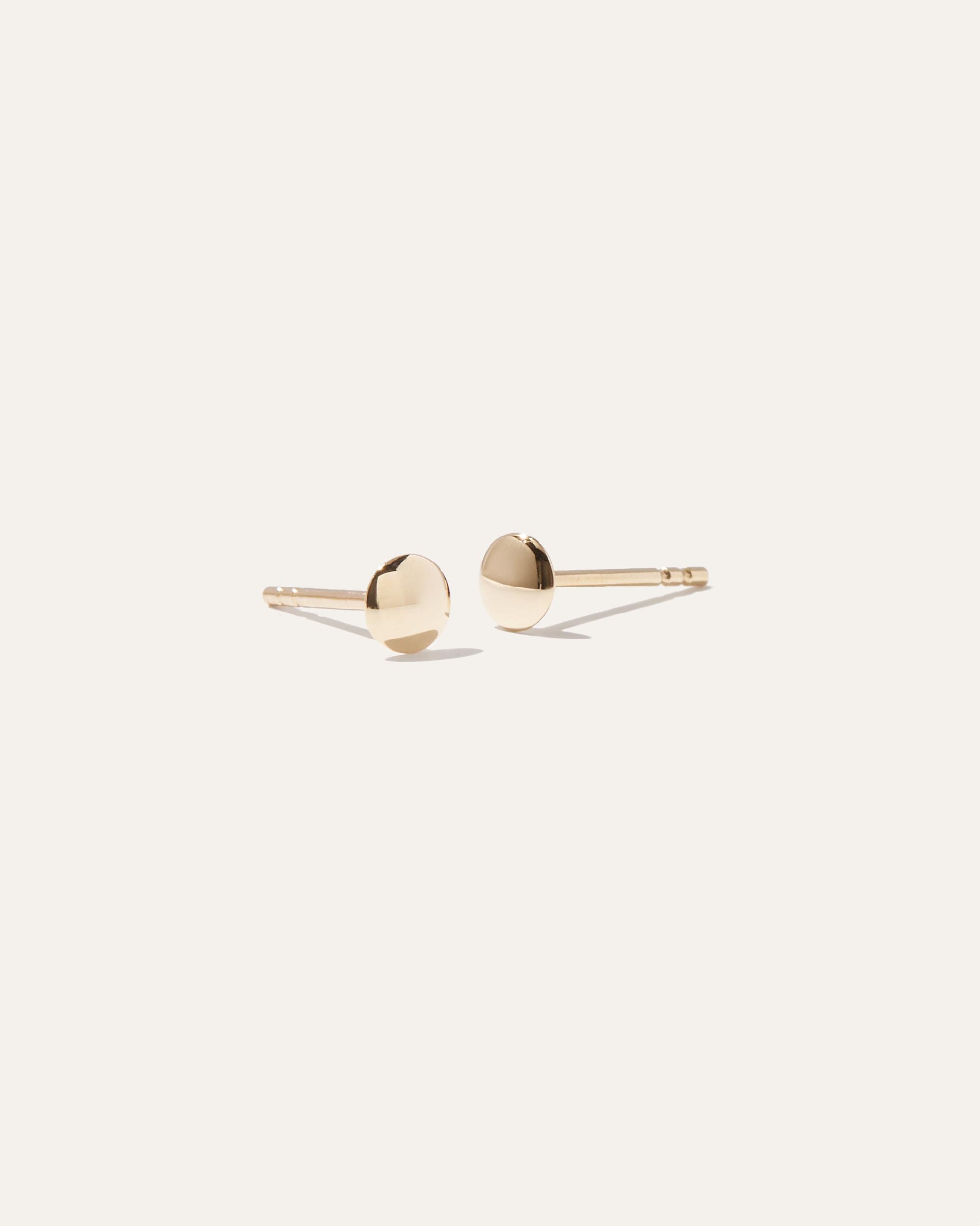 Quince | Women's 14k Gold Dot Stud Earrings Product Image