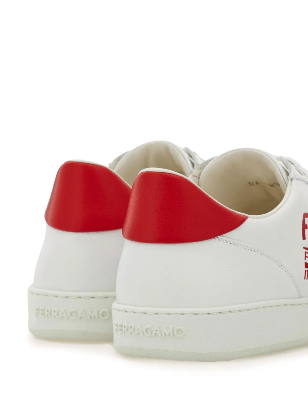 Venna-logo leather sneakers Product Image