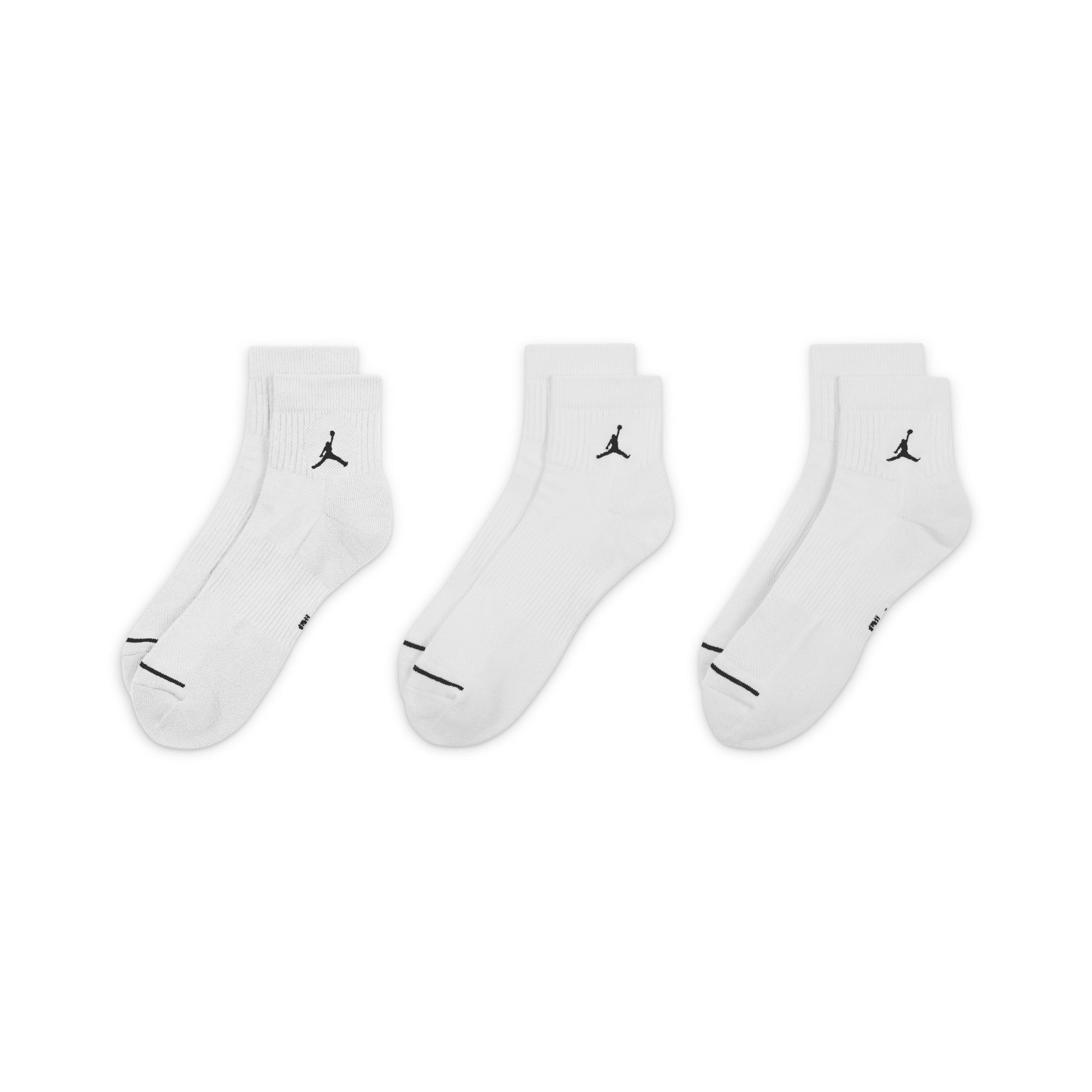 Jordan Everyday Ankle Socks (3 Pairs) | DX9655-100 Product Image